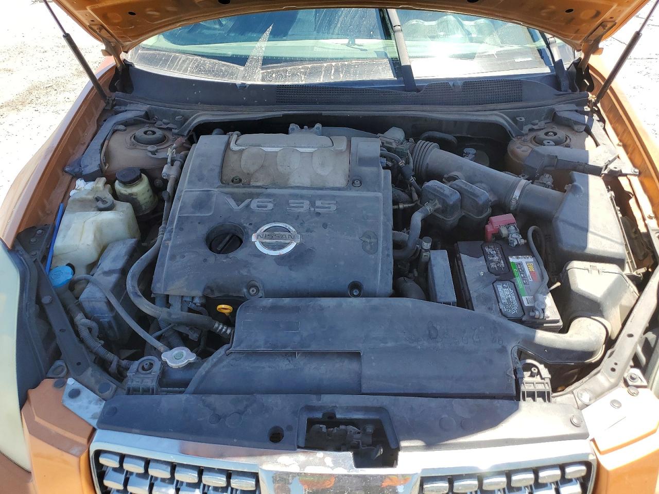 2004 Nissan Maxima Se/sl Orange vin: 1N4BA41E74C823042