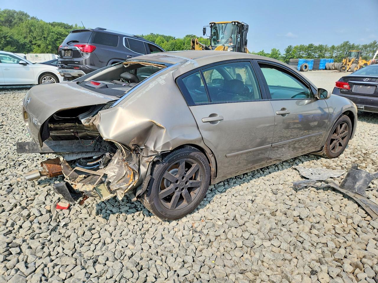 2004 Nissan Maxima 3.5 Se Серый vin: 1N4BA41E74C833893