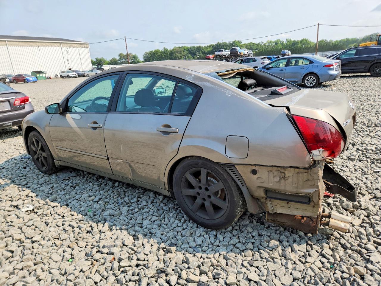 2004 Nissan Maxima 3.5 Se Серый vin: 1N4BA41E74C833893