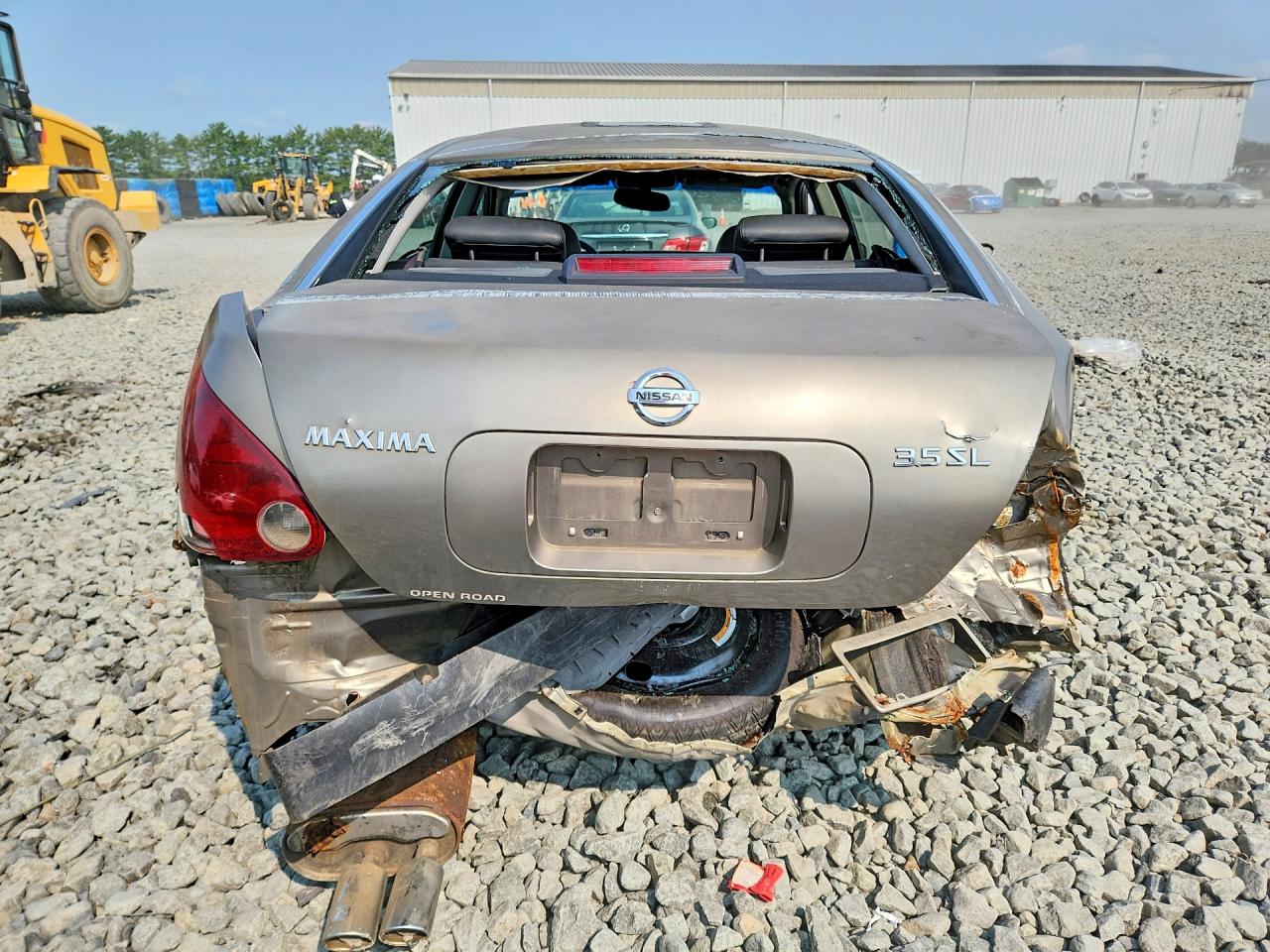 2004 Nissan Maxima 3.5 Se Серый vin: 1N4BA41E74C833893