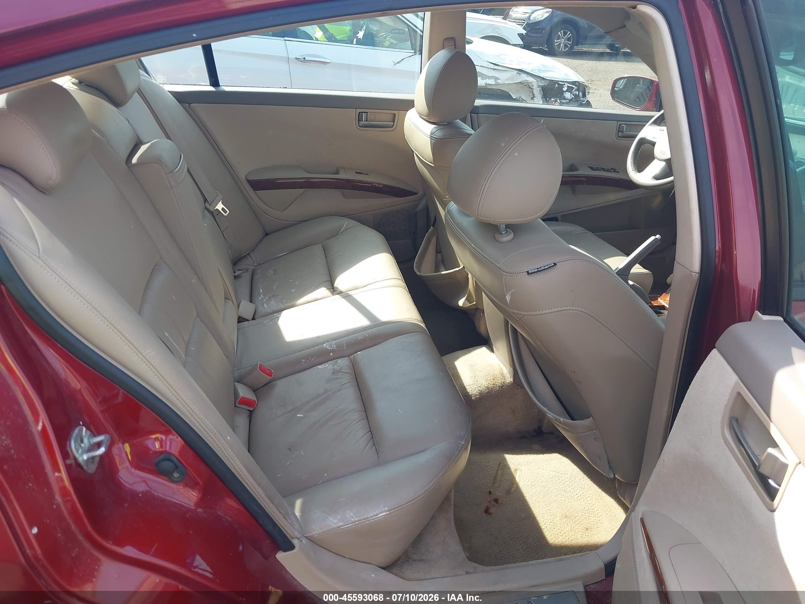 2004 Nissan Maxima 3.5 Sl Red vin: 1N4BA41E74C873097