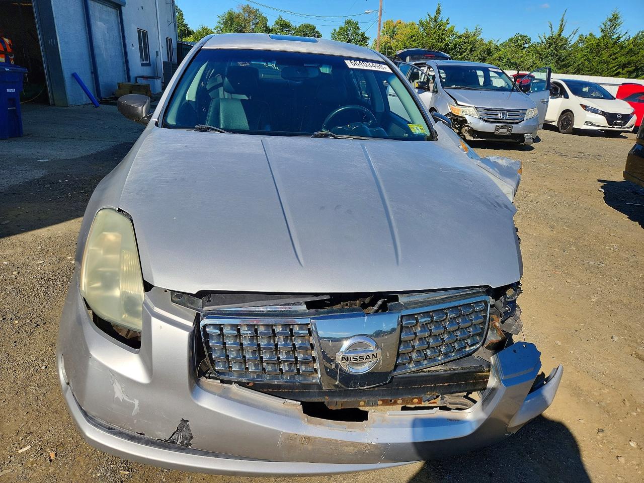 2004 Nissan Maxima 3.5 Se Silver vin: 1N4BA41E74C877179