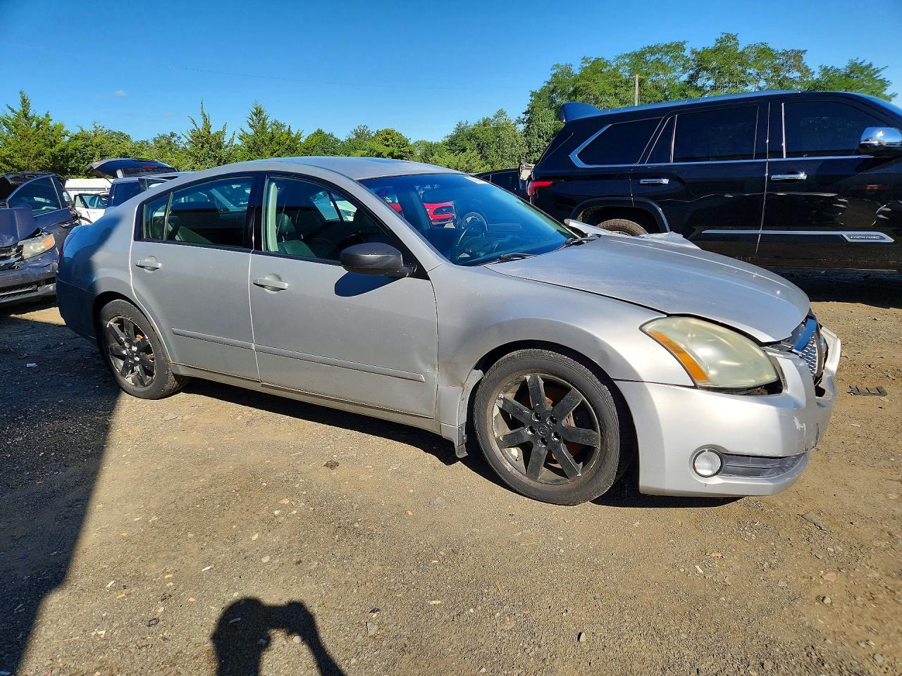 2004 Nissan Maxima 3.5 Se Silver vin: 1N4BA41E74C877179