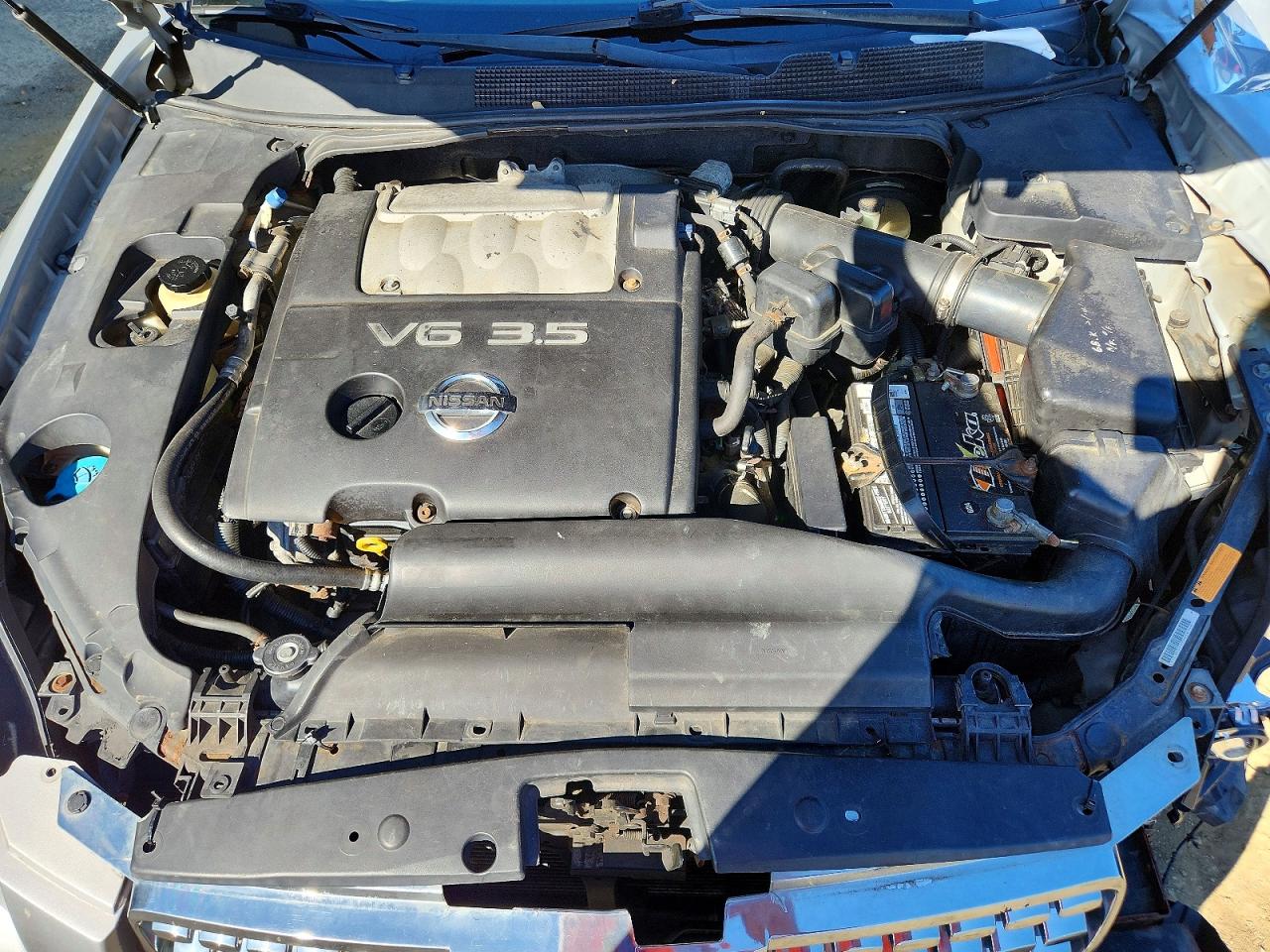 2004 Nissan Maxima 3.5 Se Silver vin: 1N4BA41E74C877179