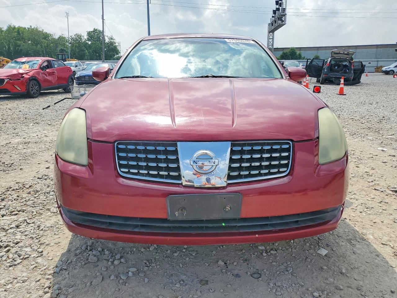 2004 Nissan Maxima Red vin: 1N4BA41E74C898145