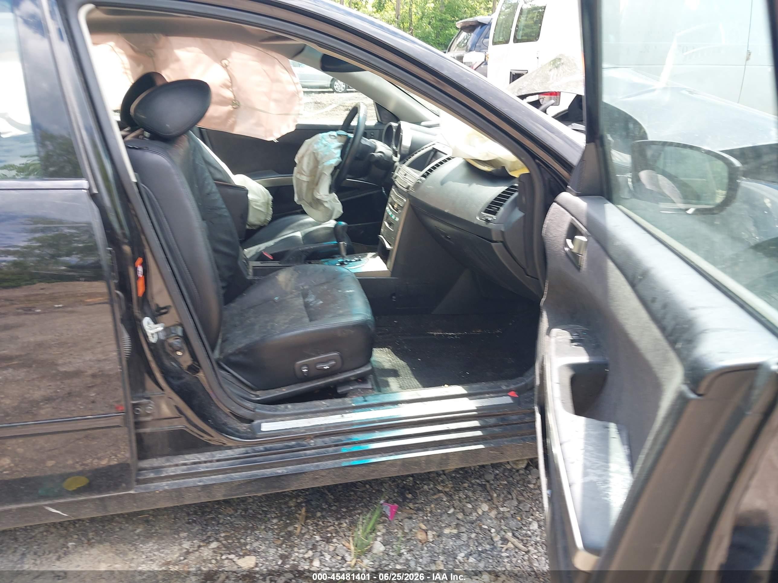 2004 Nissan Maxima 3.5 Se Black vin: 1N4BA41E74C898212