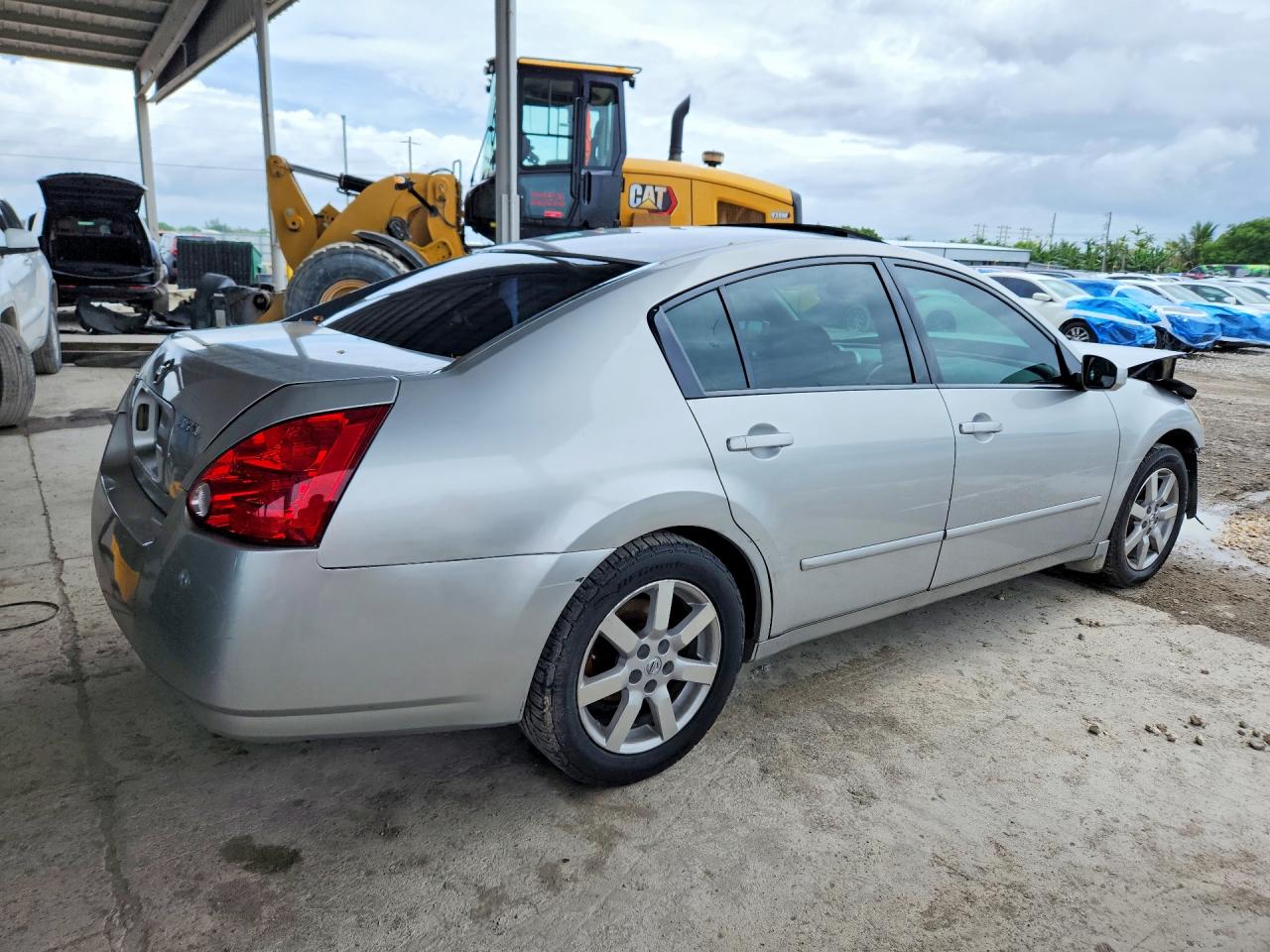 2004 Nissan Maxima 3.5 Se Silver vin: 1N4BA41E74C905661