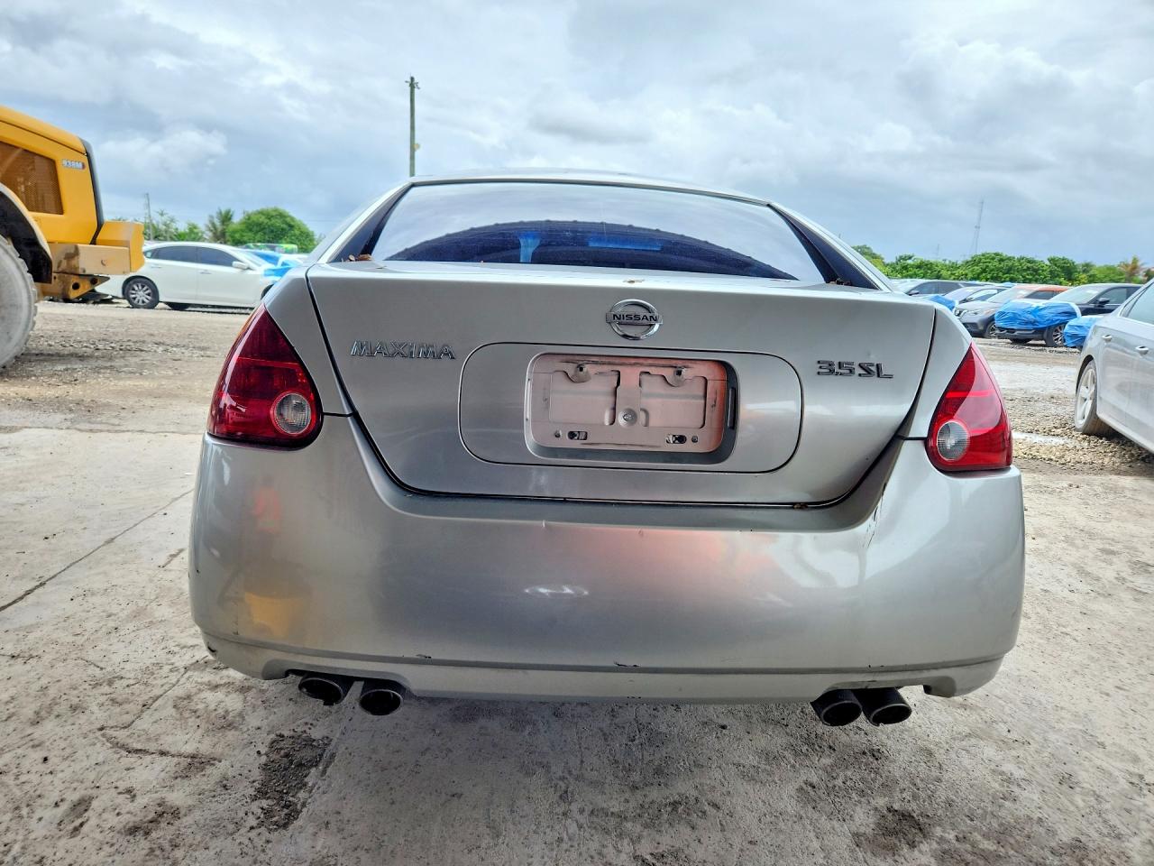 2004 Nissan Maxima 3.5 Se Silver vin: 1N4BA41E74C905661