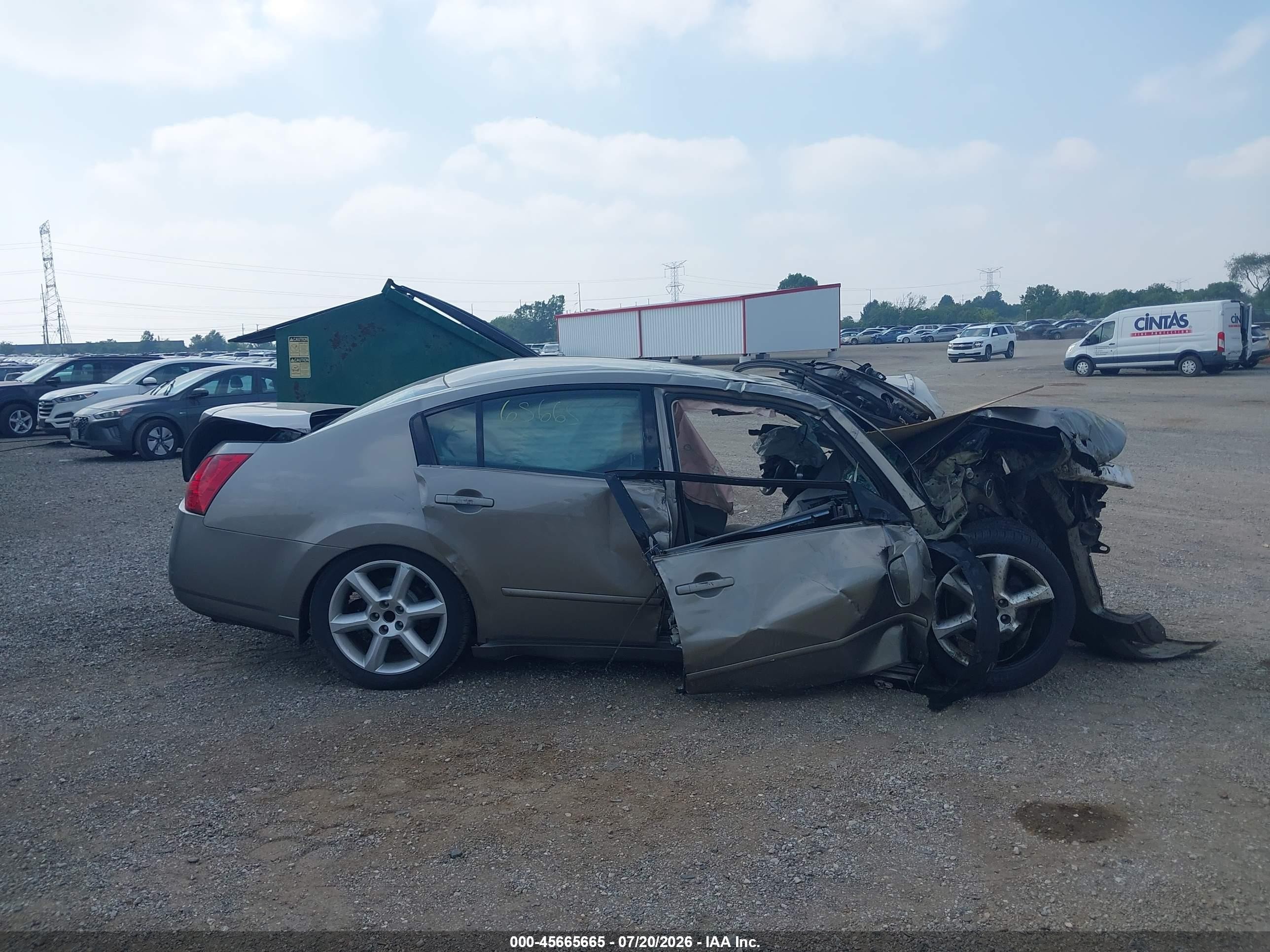 2005 Nissan Maxima 3.5 Se Gray vin: 1N4BA41E75C850582