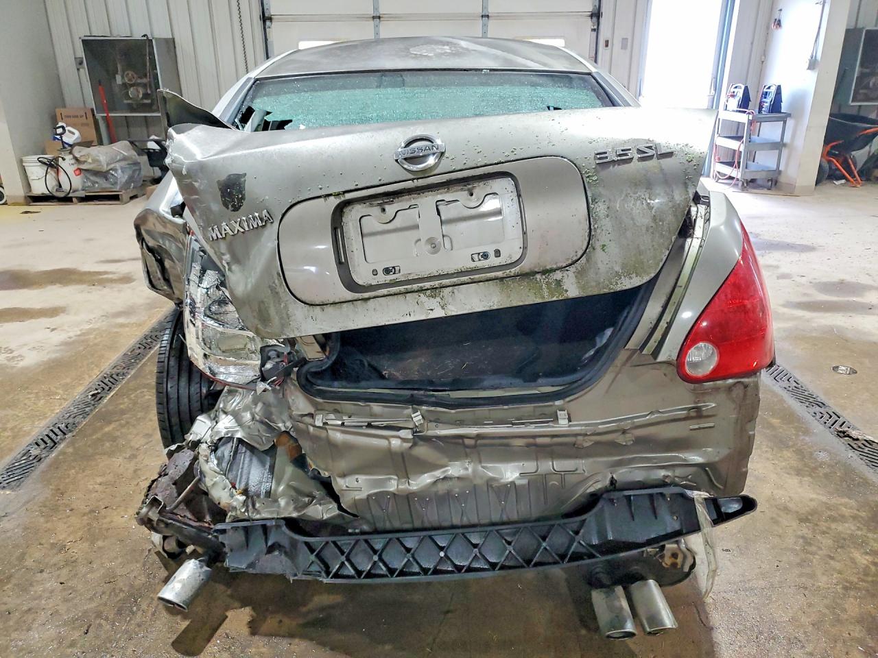 2006 Nissan Maxima Gray vin: 1N4BA41E76C803599