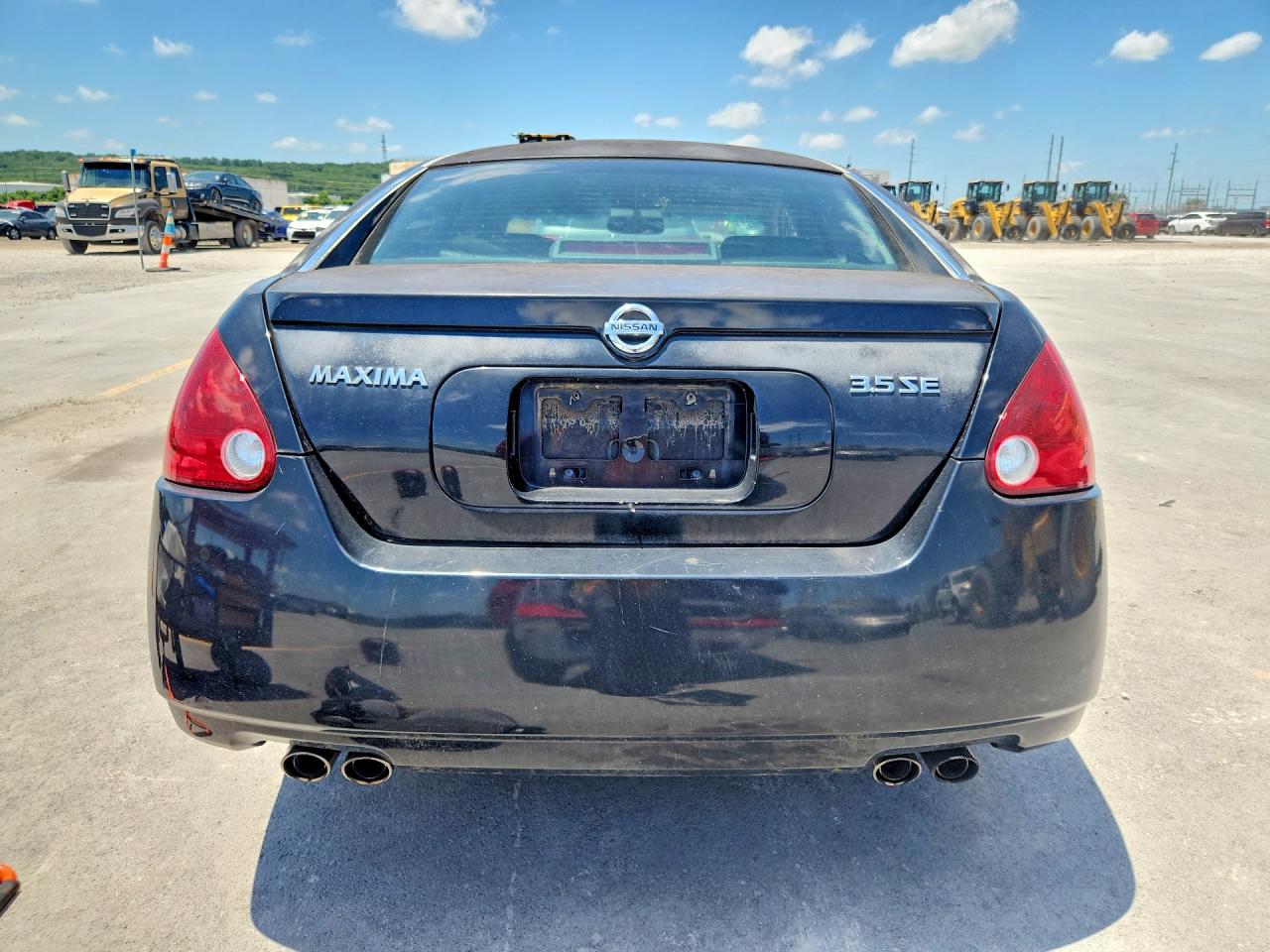 2006 Nissan Maxima 3.5 Se Black vin: 1N4BA41E76C828955