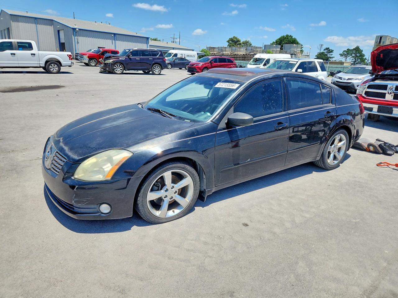 2006 Nissan Maxima 3.5 Se Черный vin: 1N4BA41E76C828955