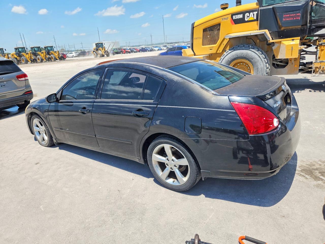 2006 Nissan Maxima 3.5 Se Black vin: 1N4BA41E76C828955