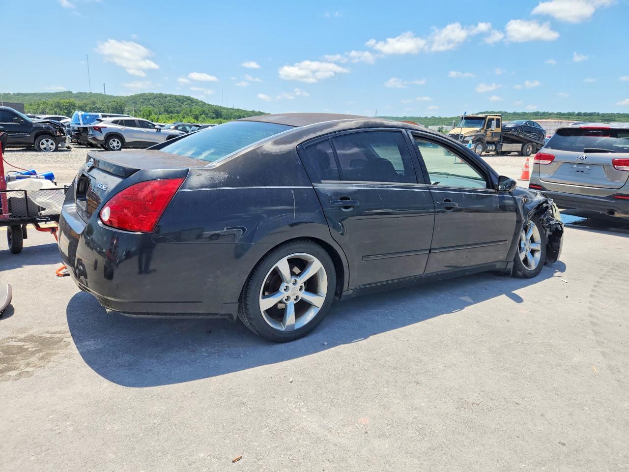 2006 Nissan Maxima 3.5 Se Black vin: 1N4BA41E76C828955