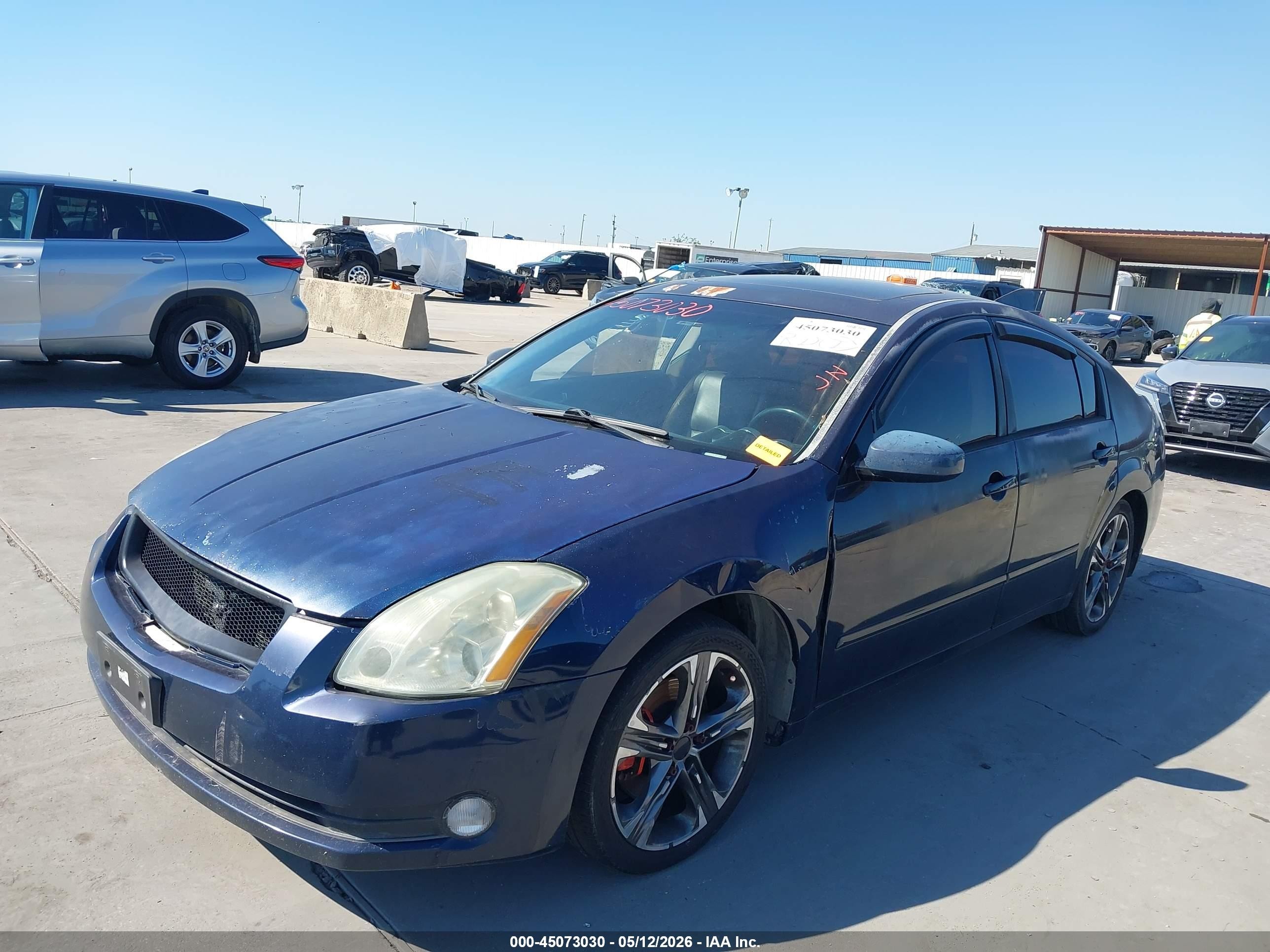 2006 Nissan Maxima 3.5 Sl Blue vin: 1N4BA41E76C852317
