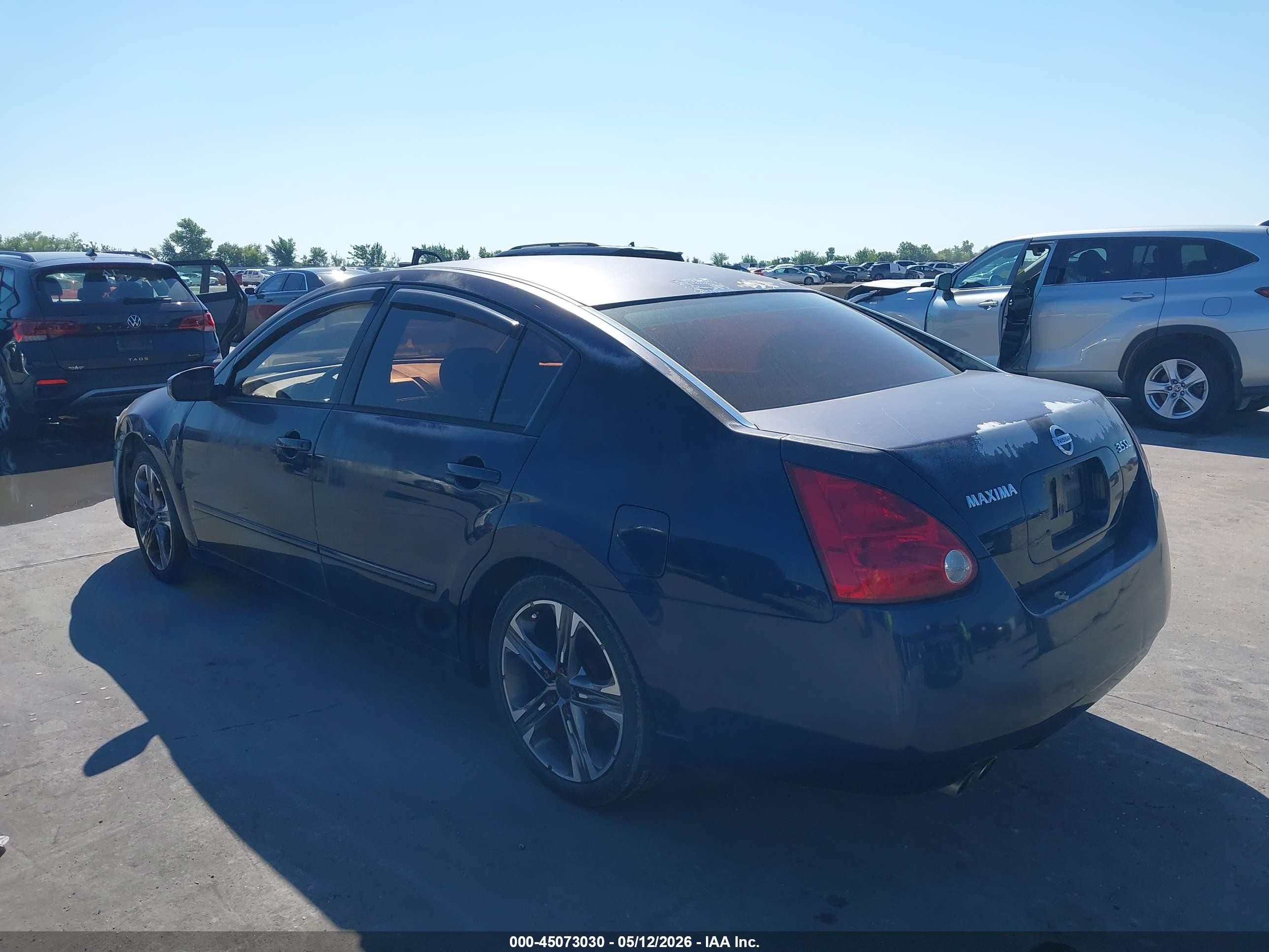 2006 Nissan Maxima 3.5 Sl Blue vin: 1N4BA41E76C852317