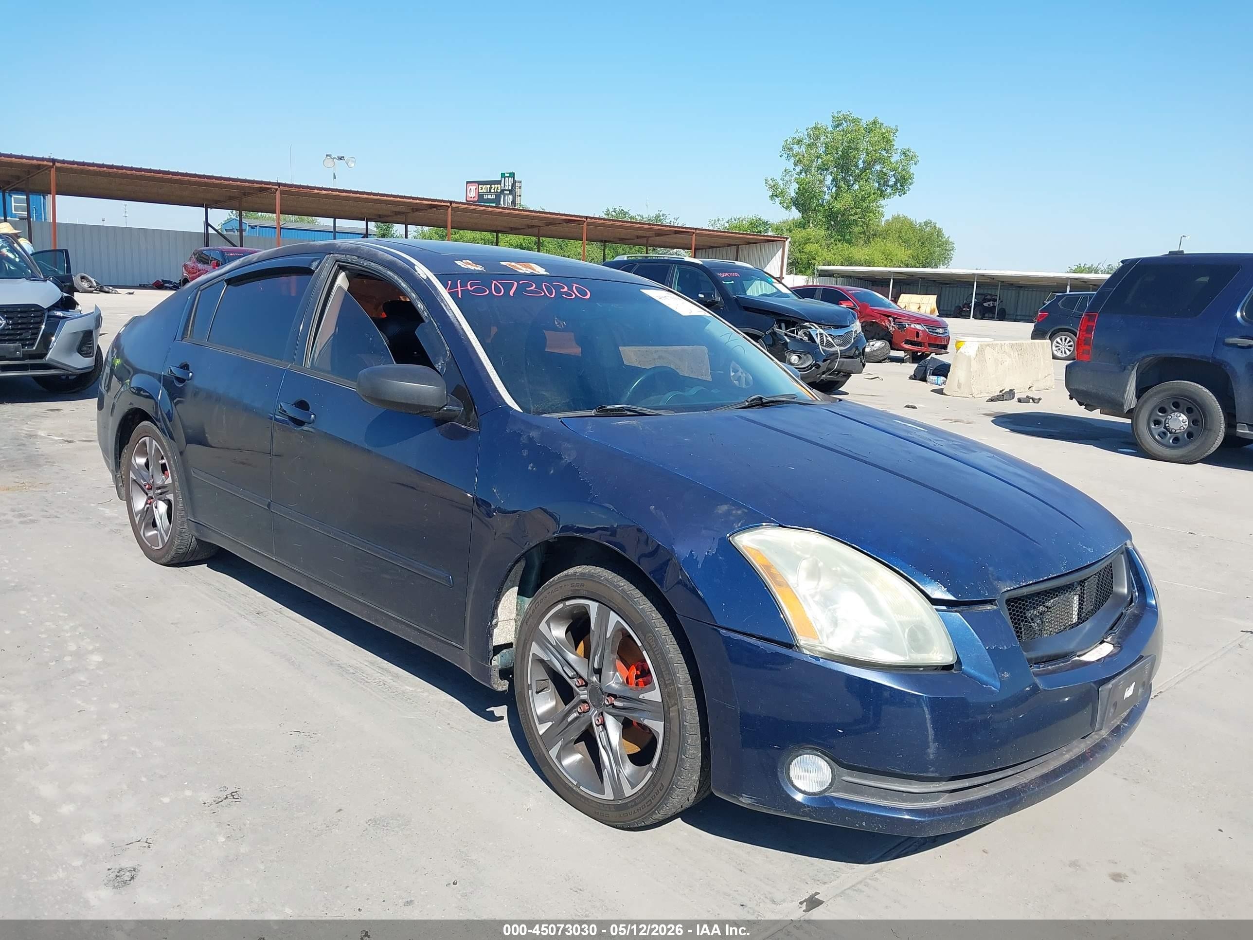 2006 Nissan Maxima 3.5 Sl Blue vin: 1N4BA41E76C852317