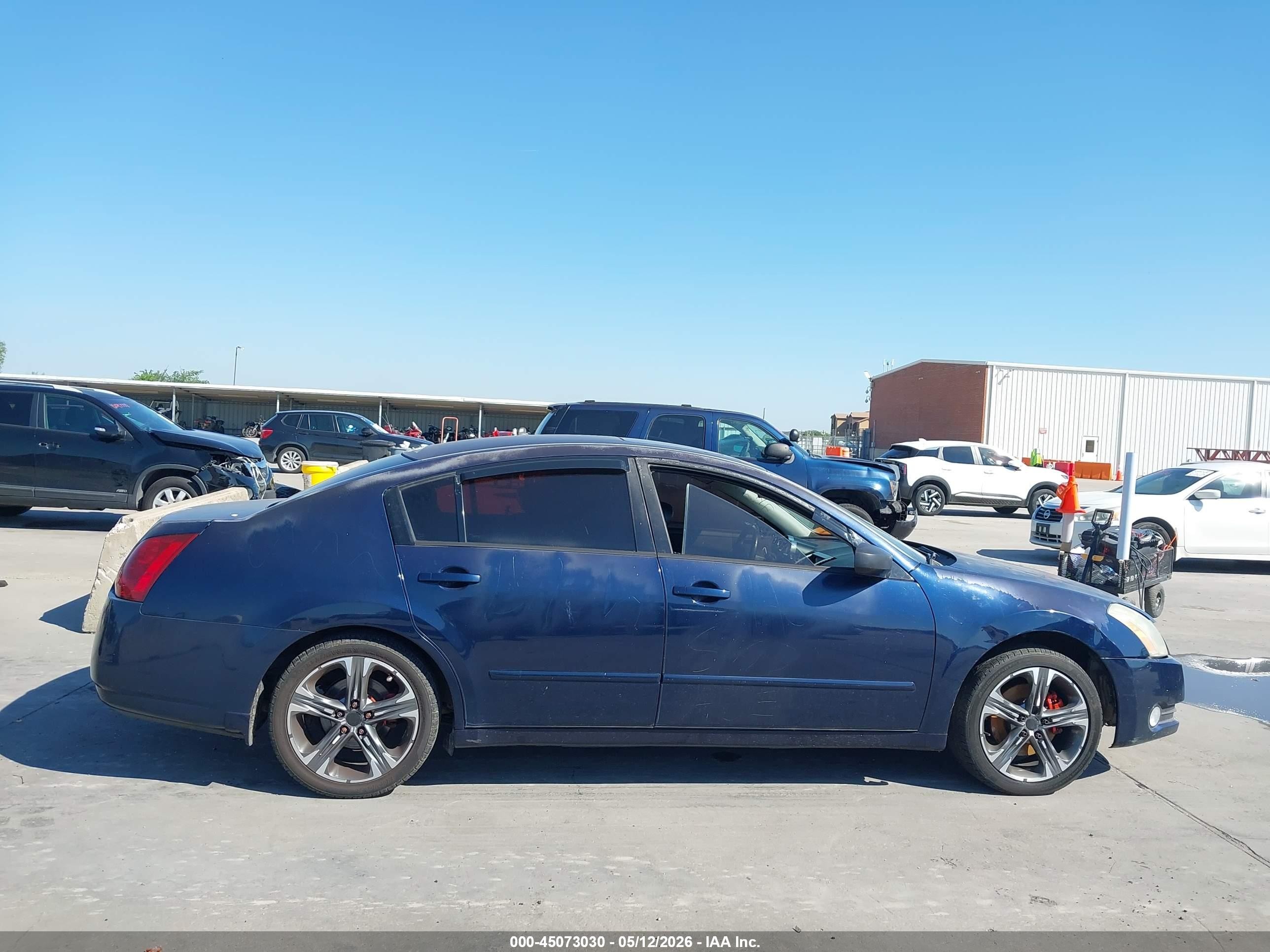 2006 Nissan Maxima 3.5 Sl Blue vin: 1N4BA41E76C852317