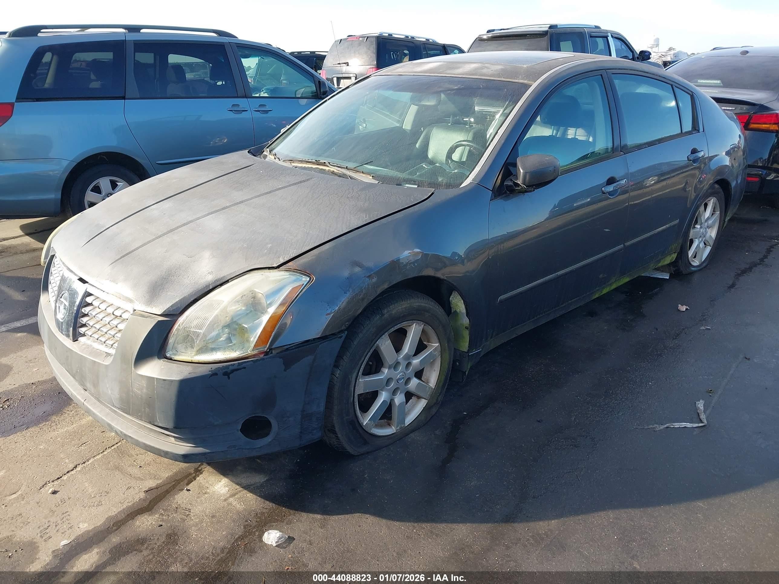 2006 Nissan Maxima 3.5 Sl Gray vin: 1N4BA41E76C855556
