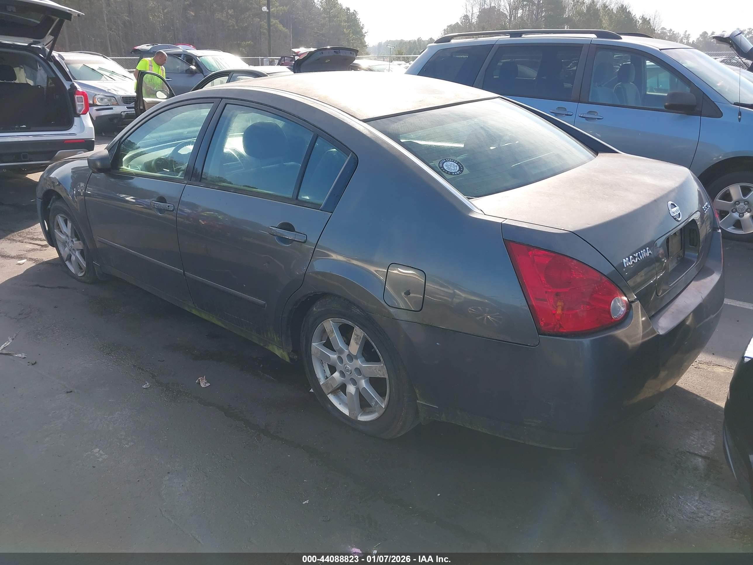 2006 Nissan Maxima 3.5 Sl Gray vin: 1N4BA41E76C855556