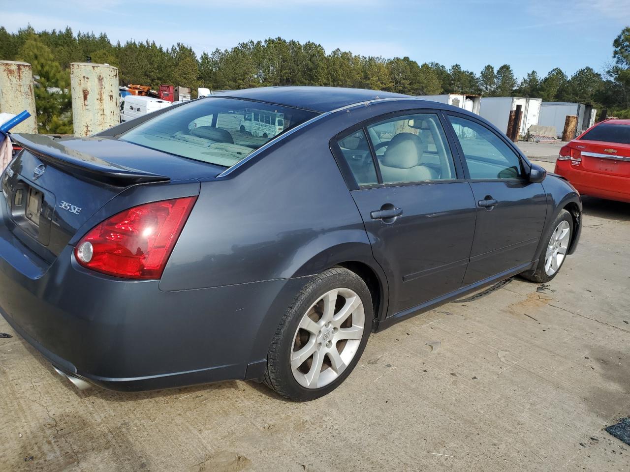 2007 Nissan Maxima Blue vin: 1N4BA41E77C819139