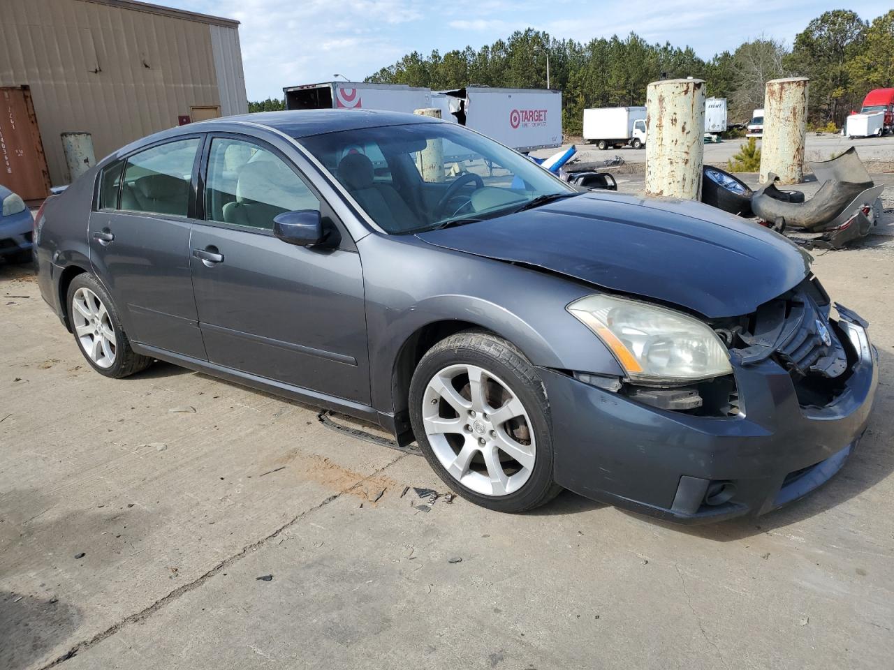 2007 Nissan Maxima Blue vin: 1N4BA41E77C819139