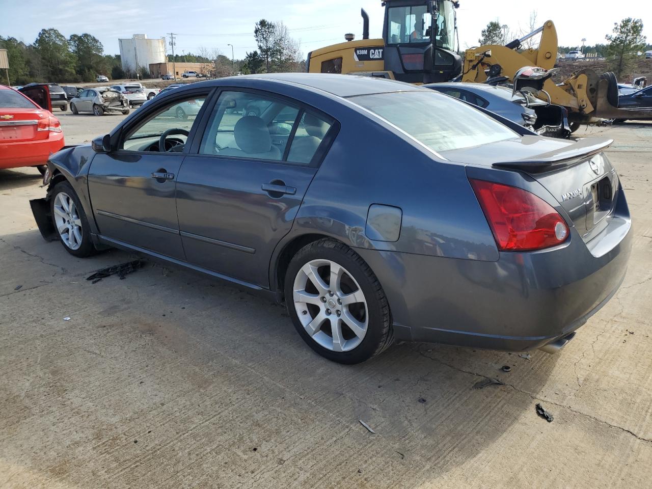 2007 Nissan Maxima Blue vin: 1N4BA41E77C819139