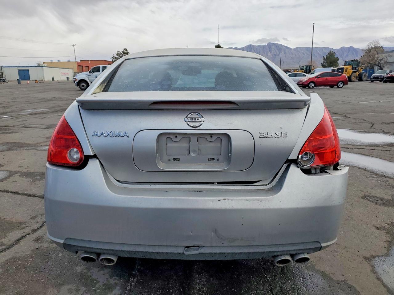2008 Nissan Maxima 3.5 Se Silver vin: 1N4BA41E78C807848