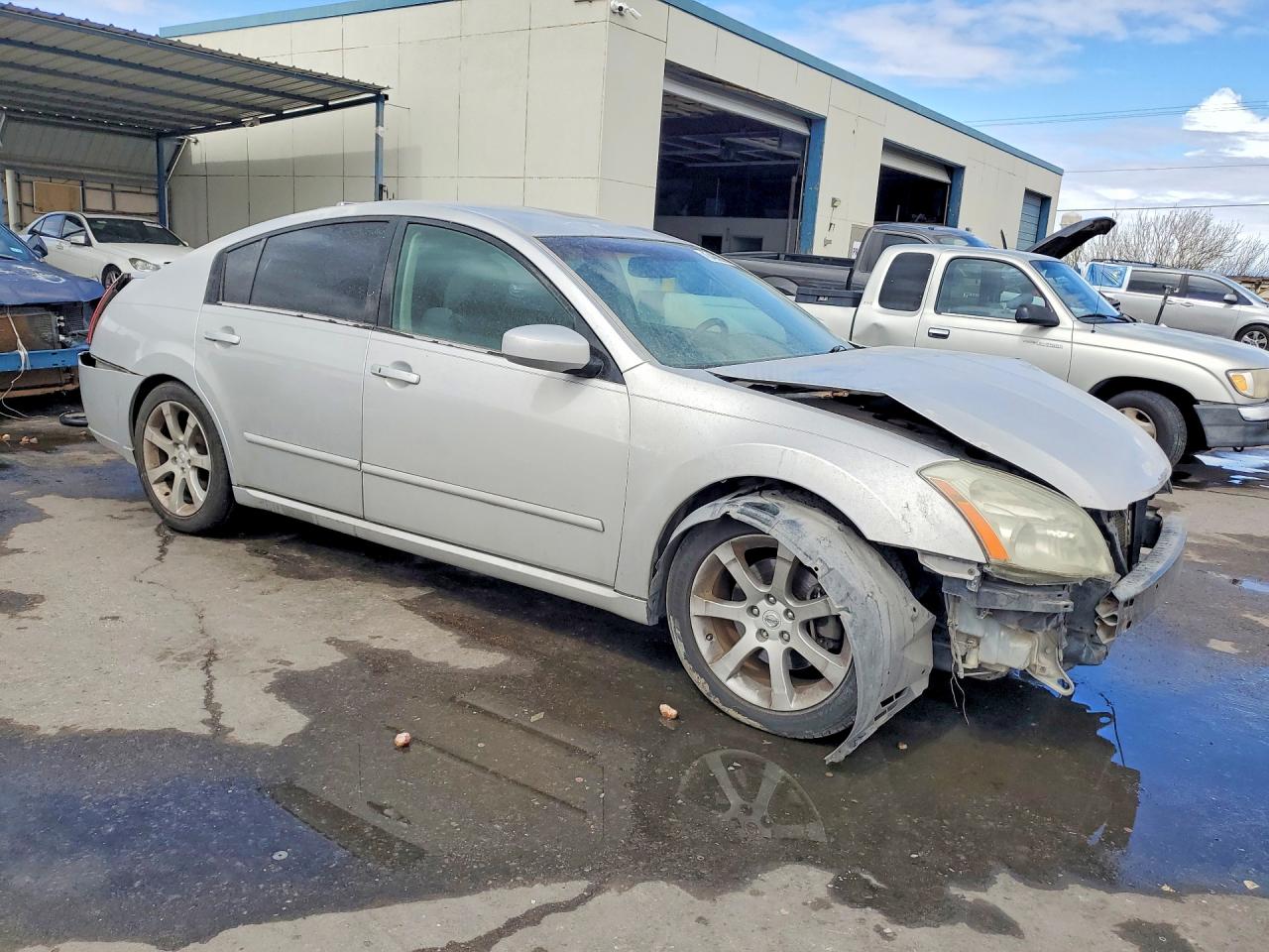 2008 Nissan Maxima 3.5 Se Silver vin: 1N4BA41E78C807848