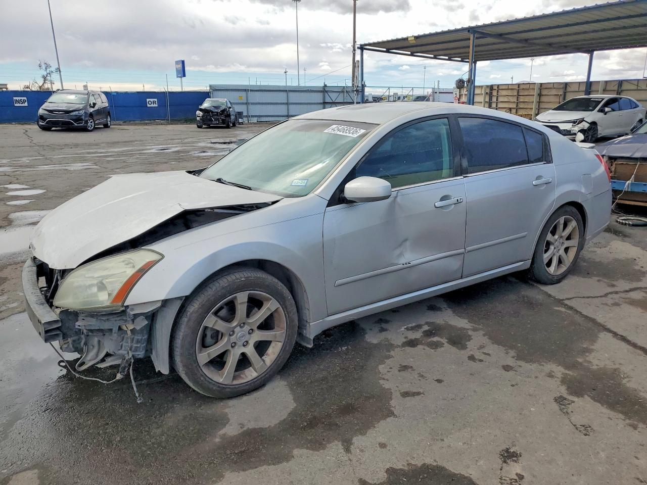 2008 Nissan Maxima 3.5 Se Silver vin: 1N4BA41E78C807848