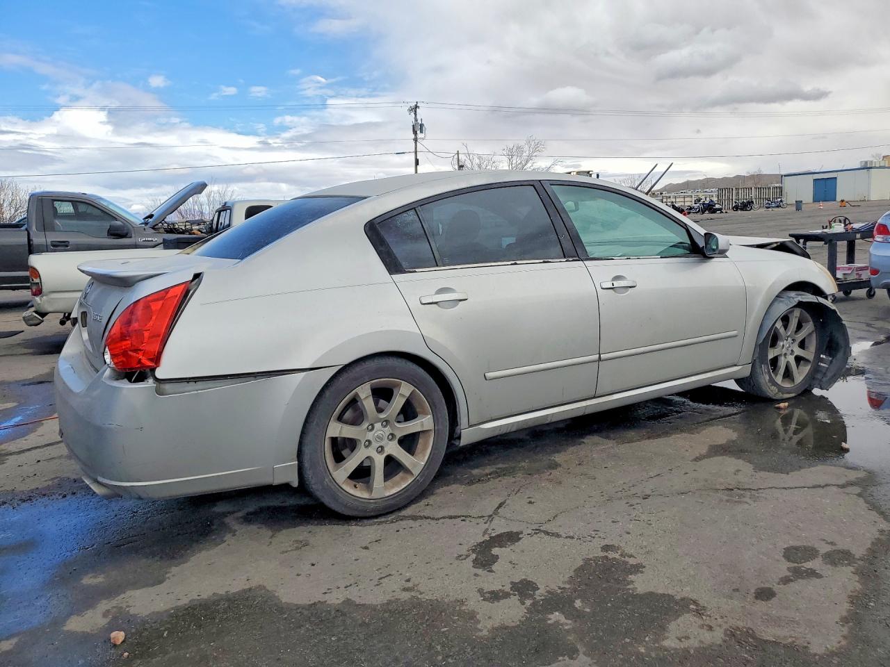 2008 Nissan Maxima 3.5 Se Silver vin: 1N4BA41E78C807848