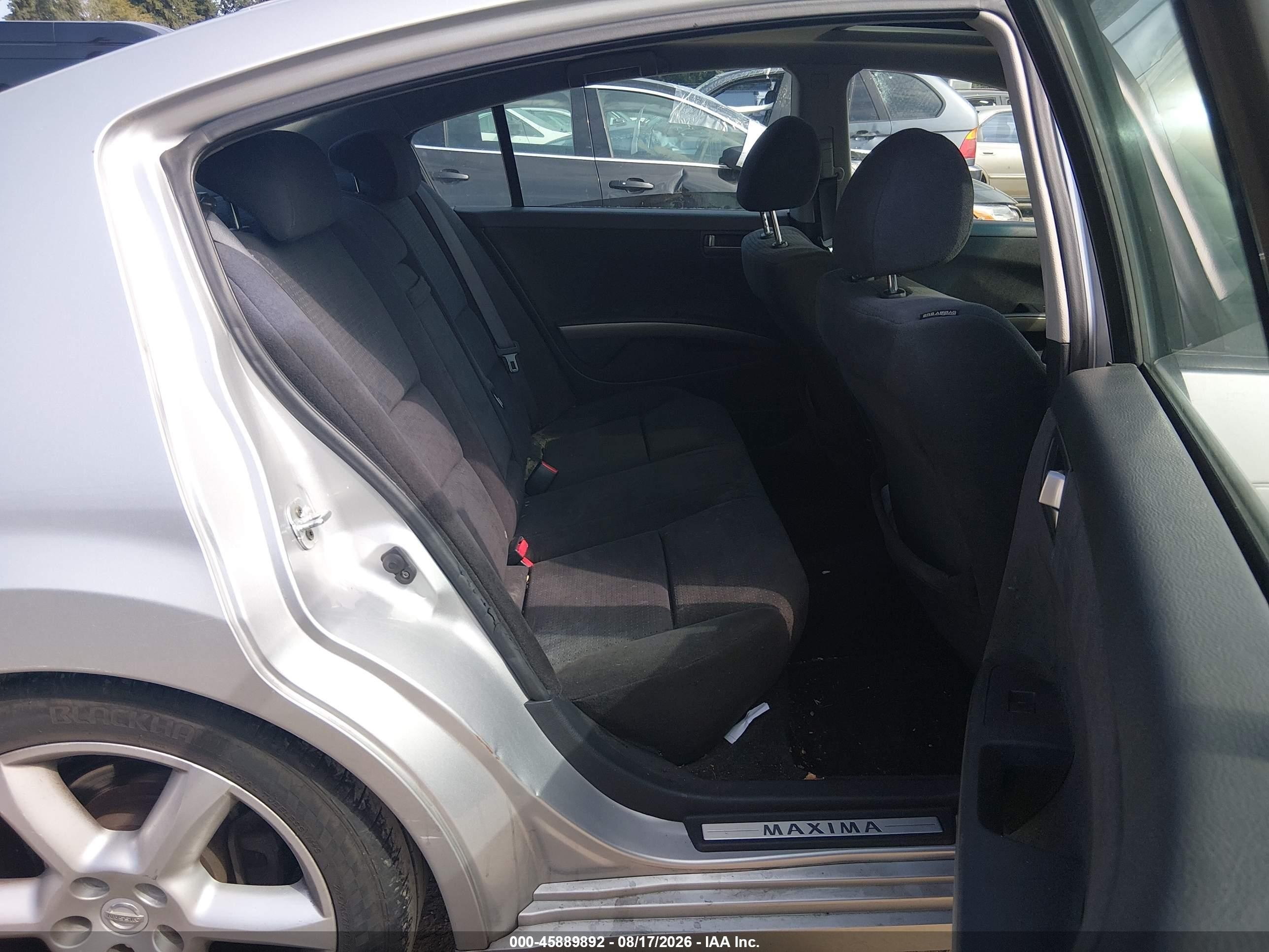 2004 Nissan Maxima 3.5 Se Серебряный vin: 1N4BA41E84C814463