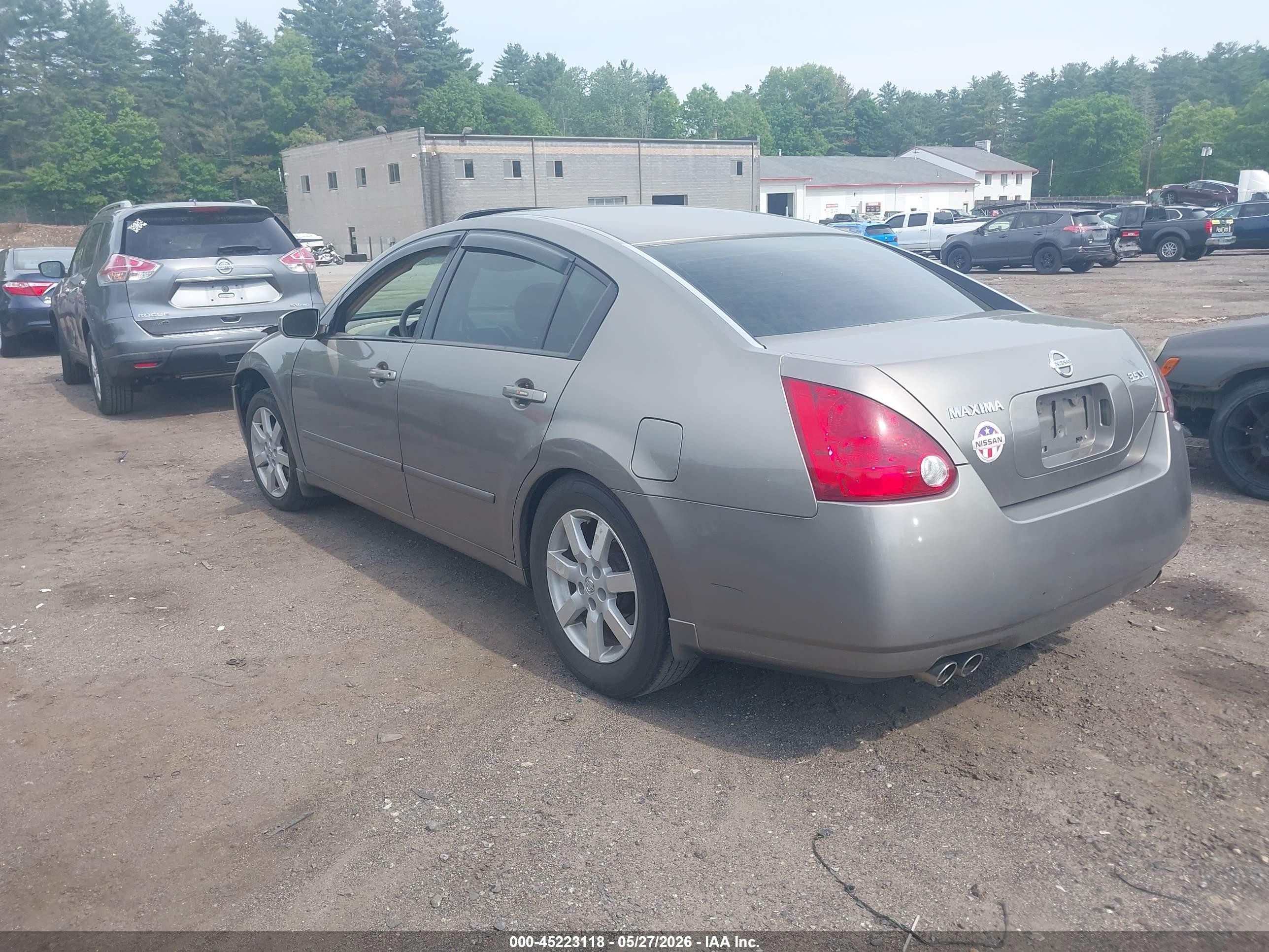 2004 Nissan Maxima 3.5 Sl Brown vin: 1N4BA41E84C867812