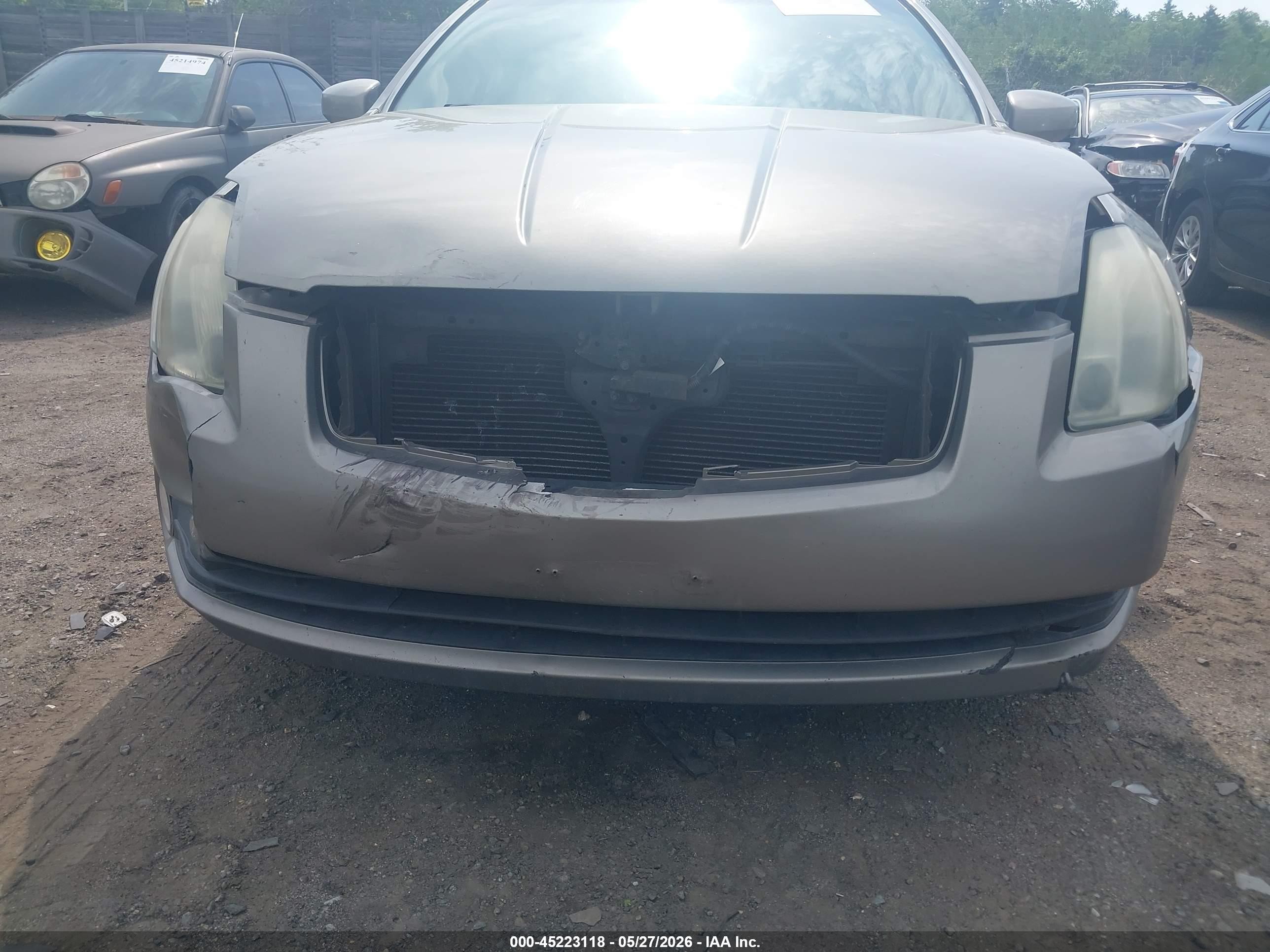 2004 Nissan Maxima 3.5 Sl Brown vin: 1N4BA41E84C867812