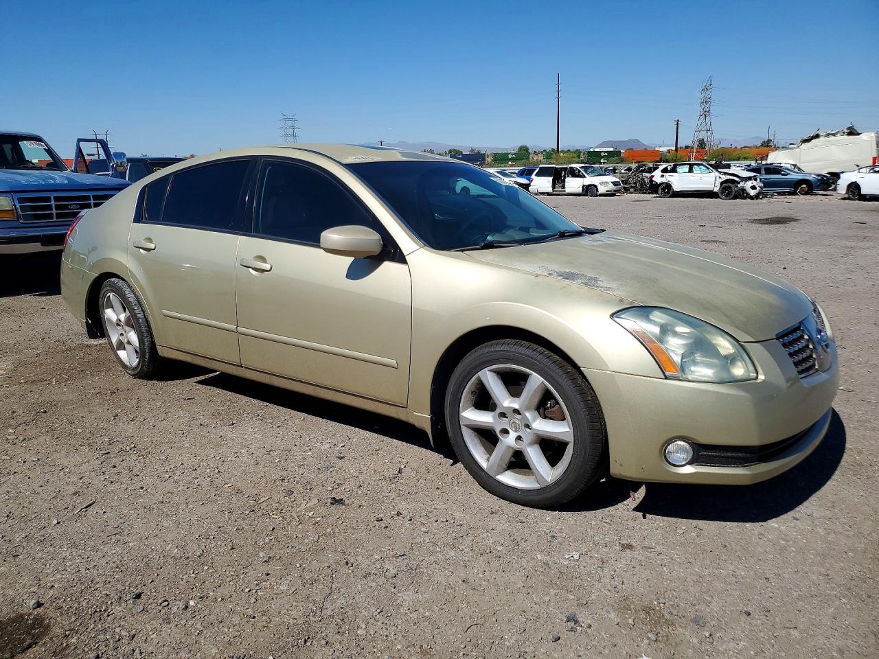 2004 Nissan Maxima 3.5 Se Gold vin: 1N4BA41E84C876476