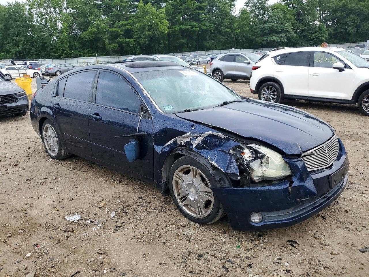 2004 Nissan Maxima 3.5 Se Blue vin: 1N4BA41E84C912604
