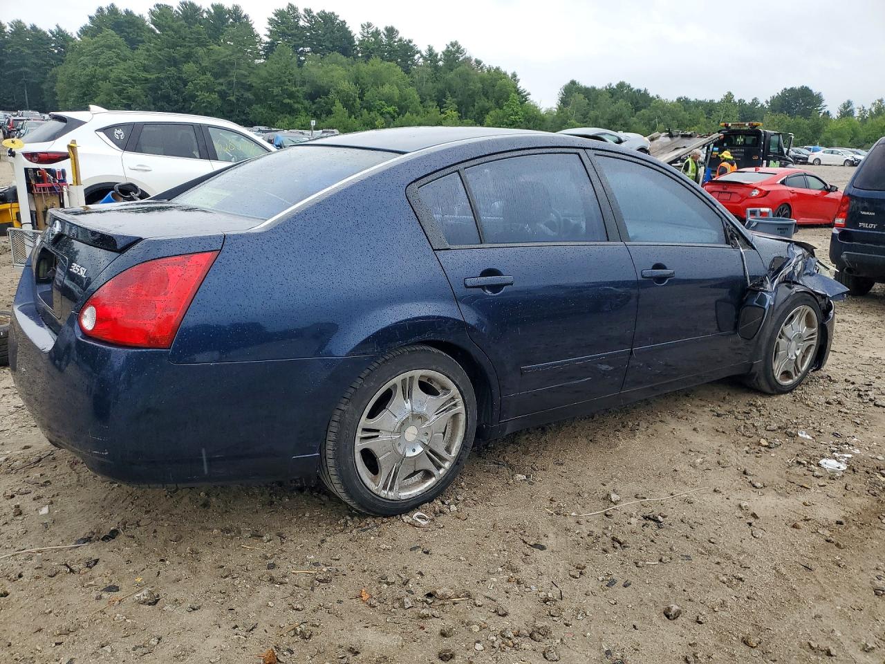 2004 Nissan Maxima 3.5 Se Blue vin: 1N4BA41E84C912604