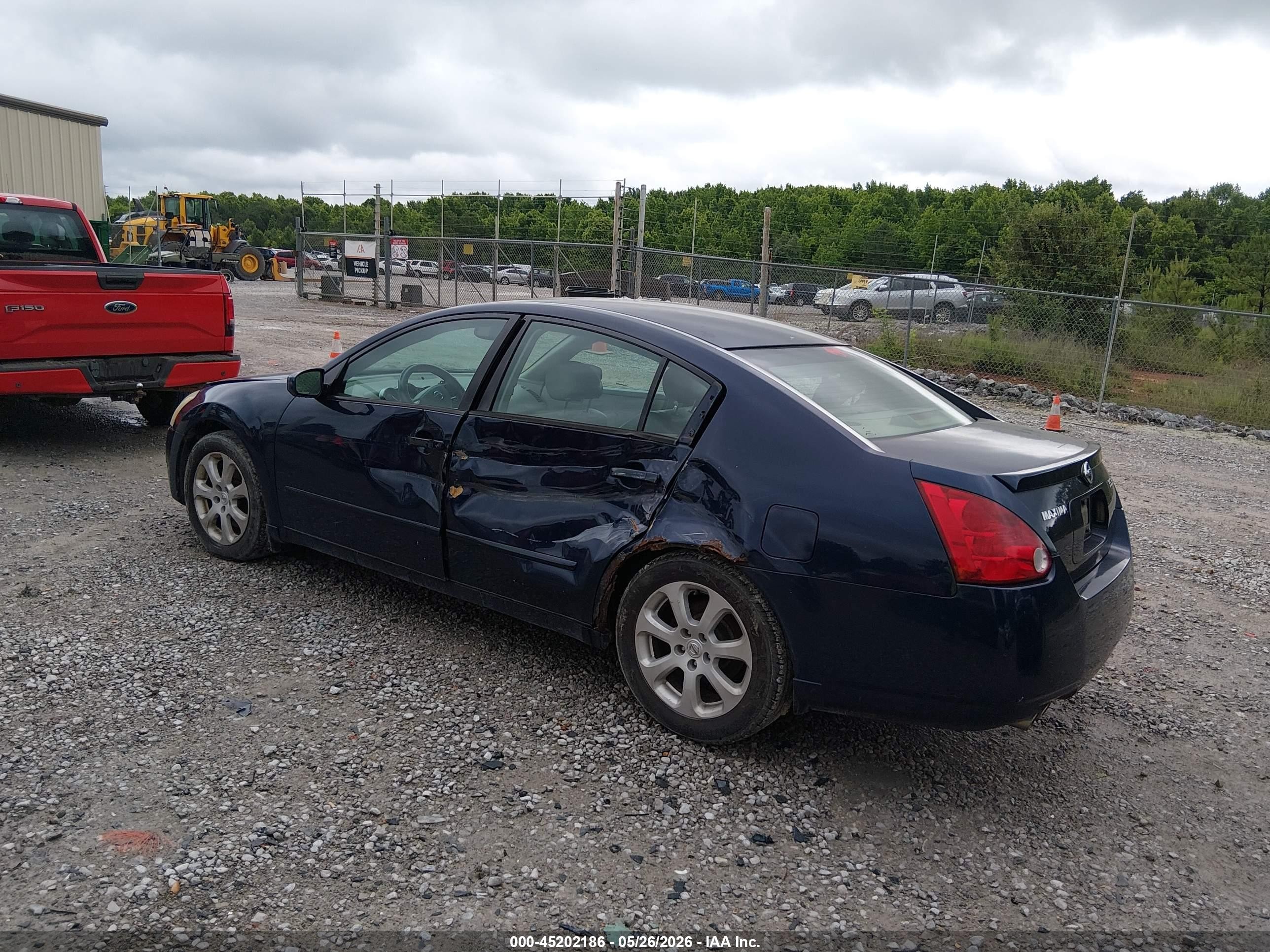 2005 Nissan Maxima 3.5 Se Blue vin: 1N4BA41E85C817221