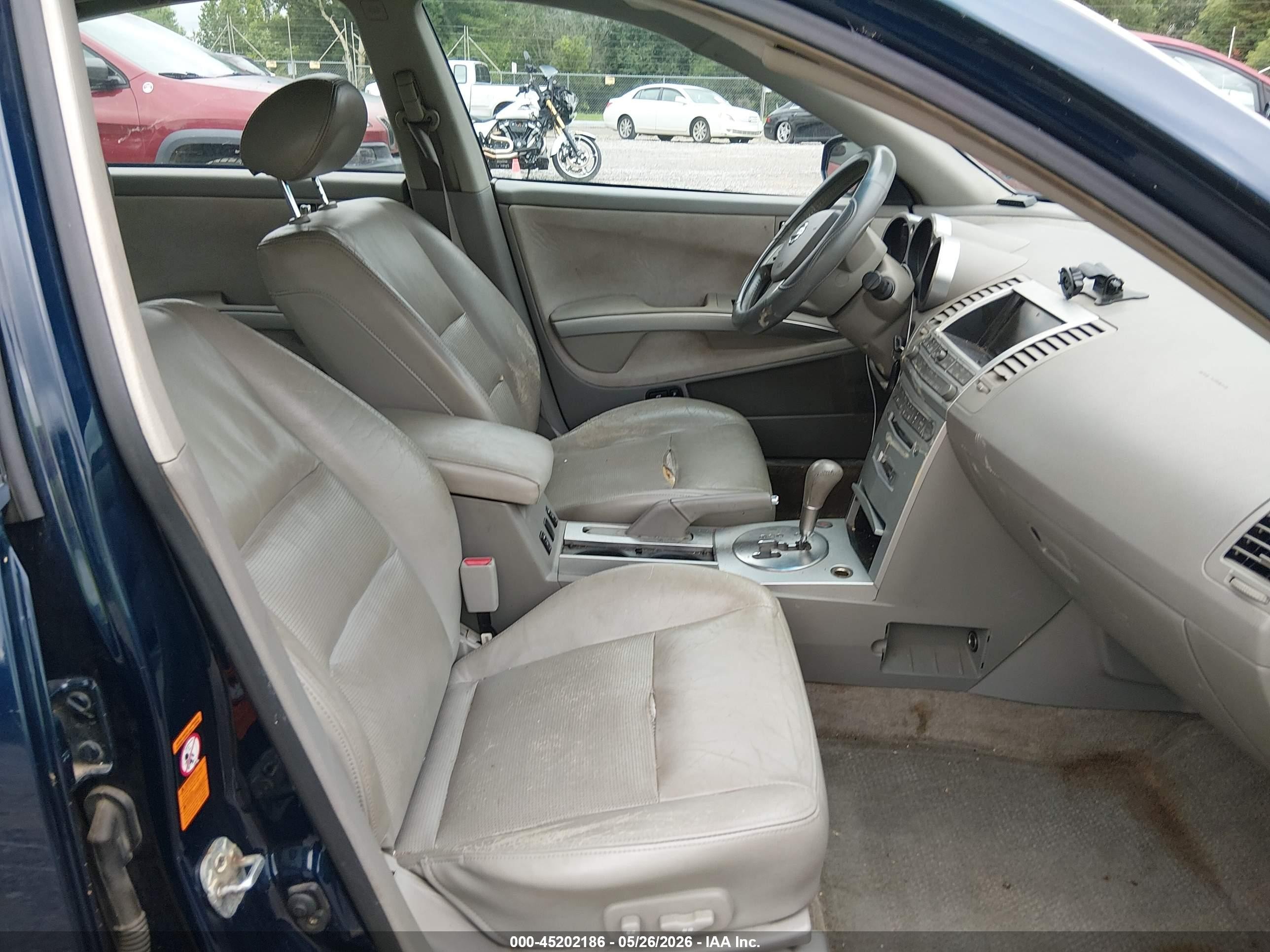 2005 Nissan Maxima 3.5 Se Blue vin: 1N4BA41E85C817221