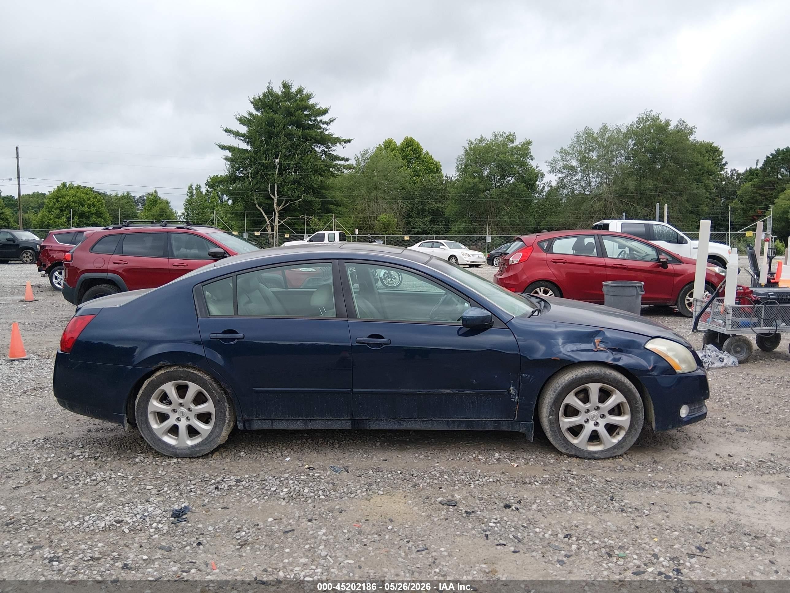 2005 Nissan Maxima 3.5 Se Blue vin: 1N4BA41E85C817221