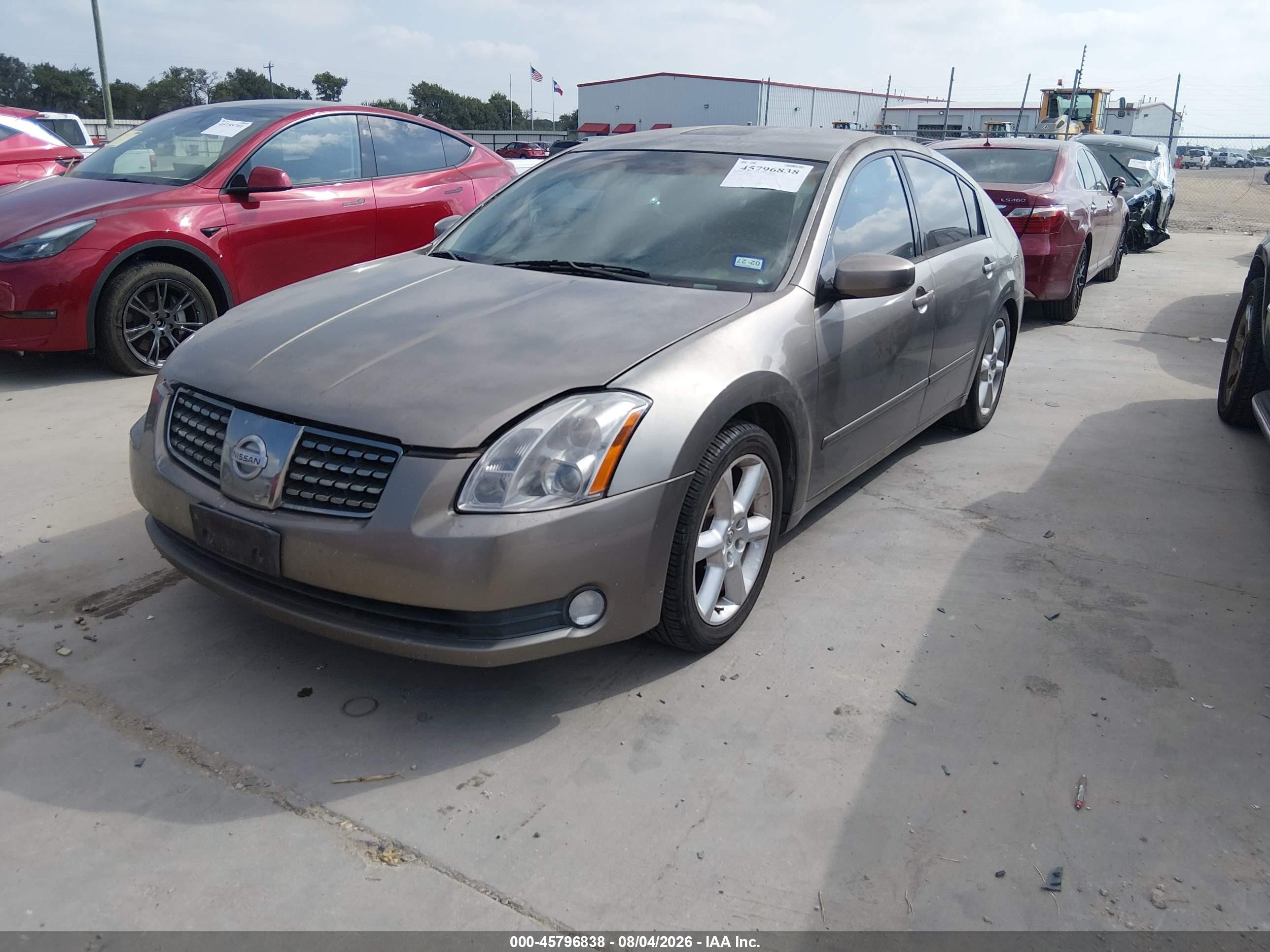 2005 Nissan Maxima 3.5 Se Gray vin: 1N4BA41E85C842779
