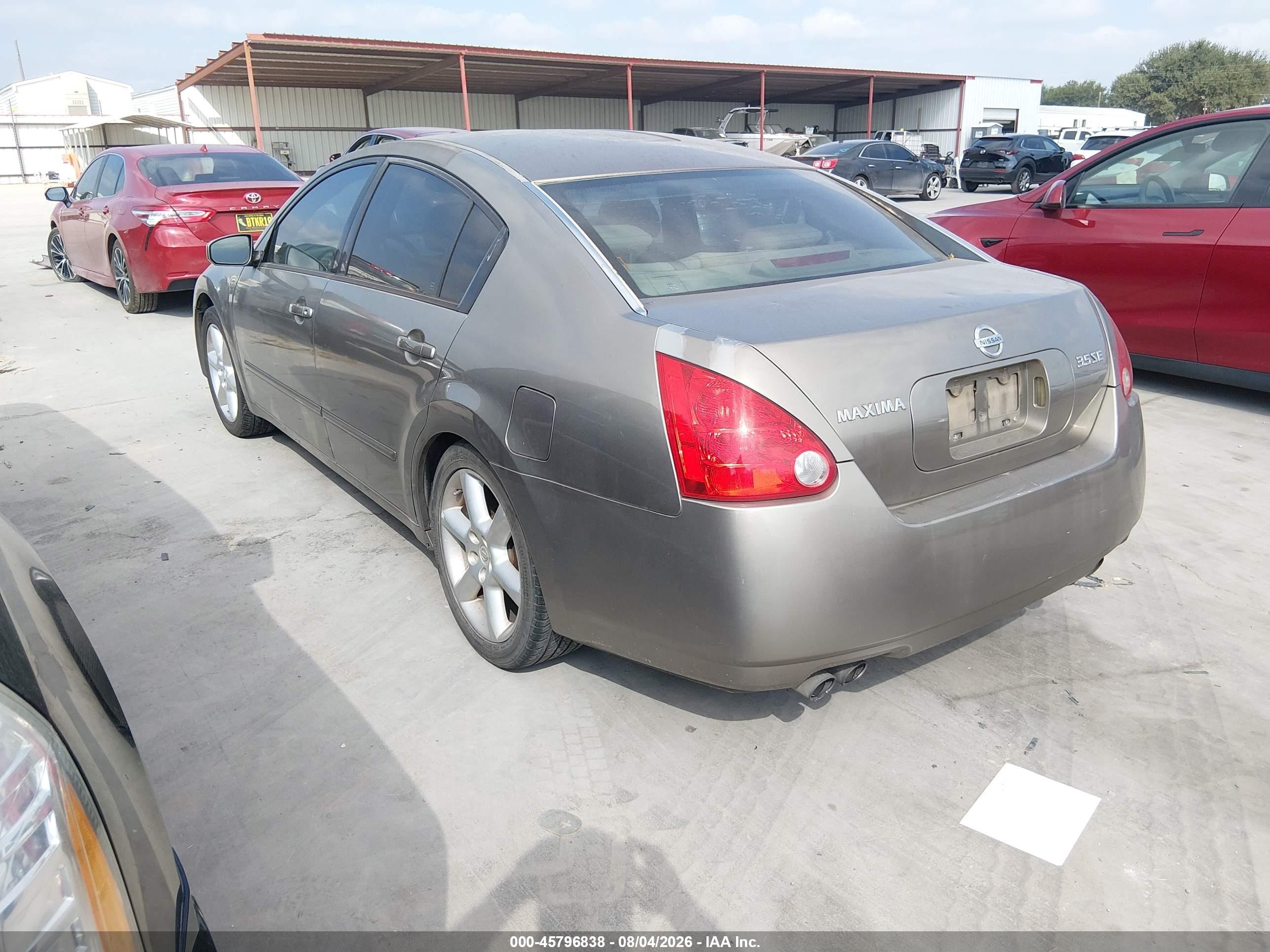 2005 Nissan Maxima 3.5 Se Gray vin: 1N4BA41E85C842779
