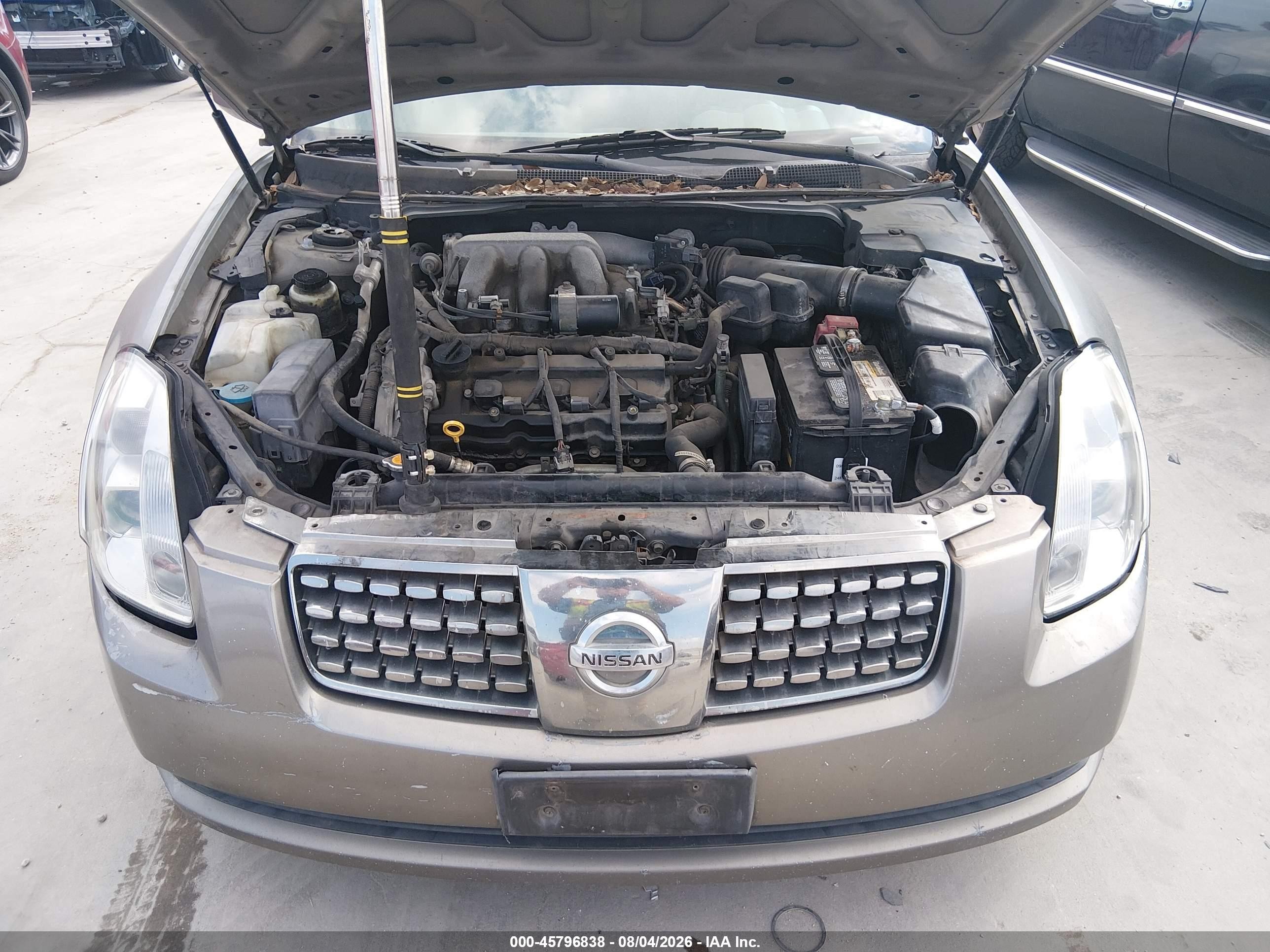 2005 Nissan Maxima 3.5 Se Gray vin: 1N4BA41E85C842779