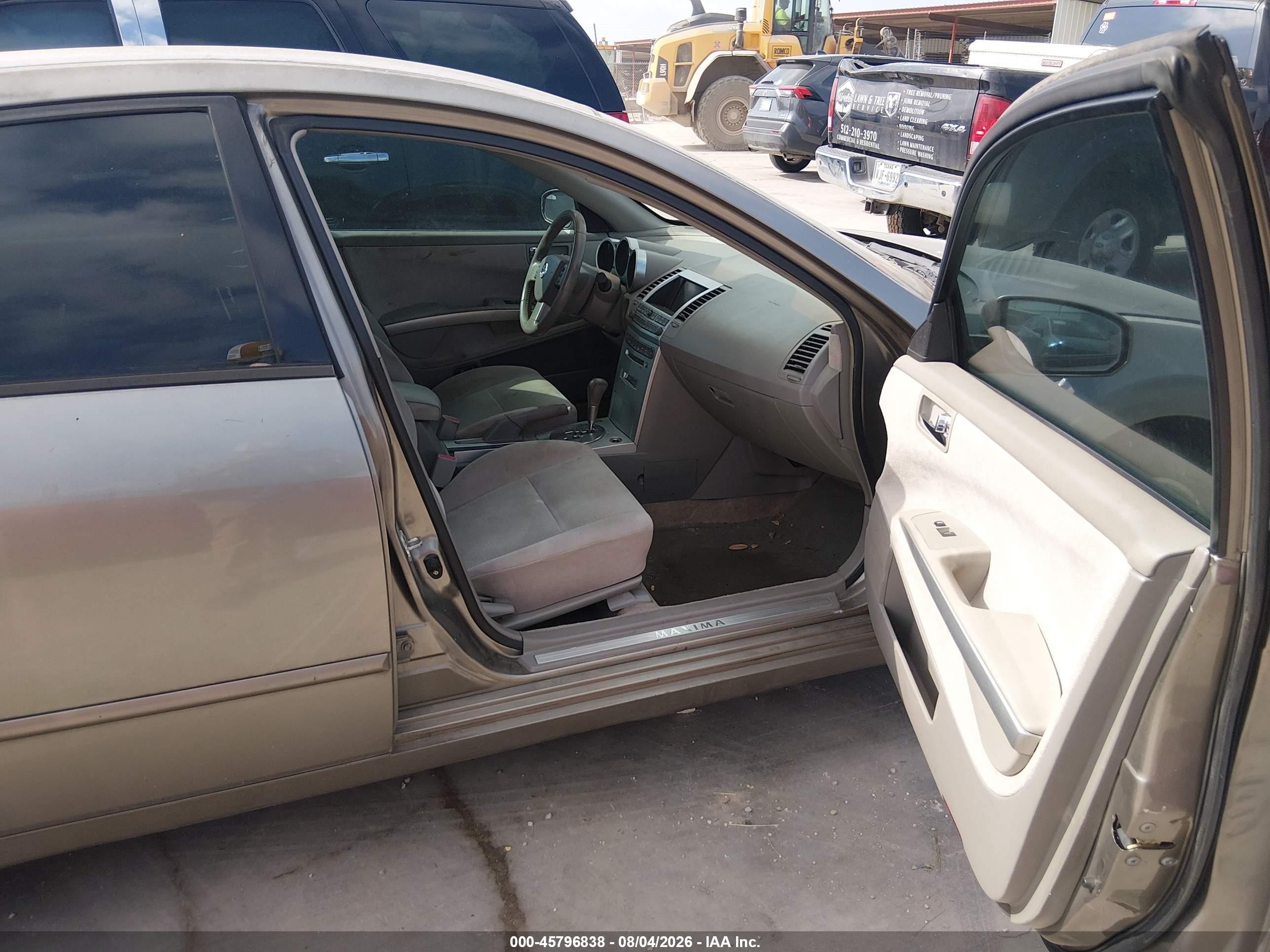 2005 Nissan Maxima 3.5 Se Gray vin: 1N4BA41E85C842779