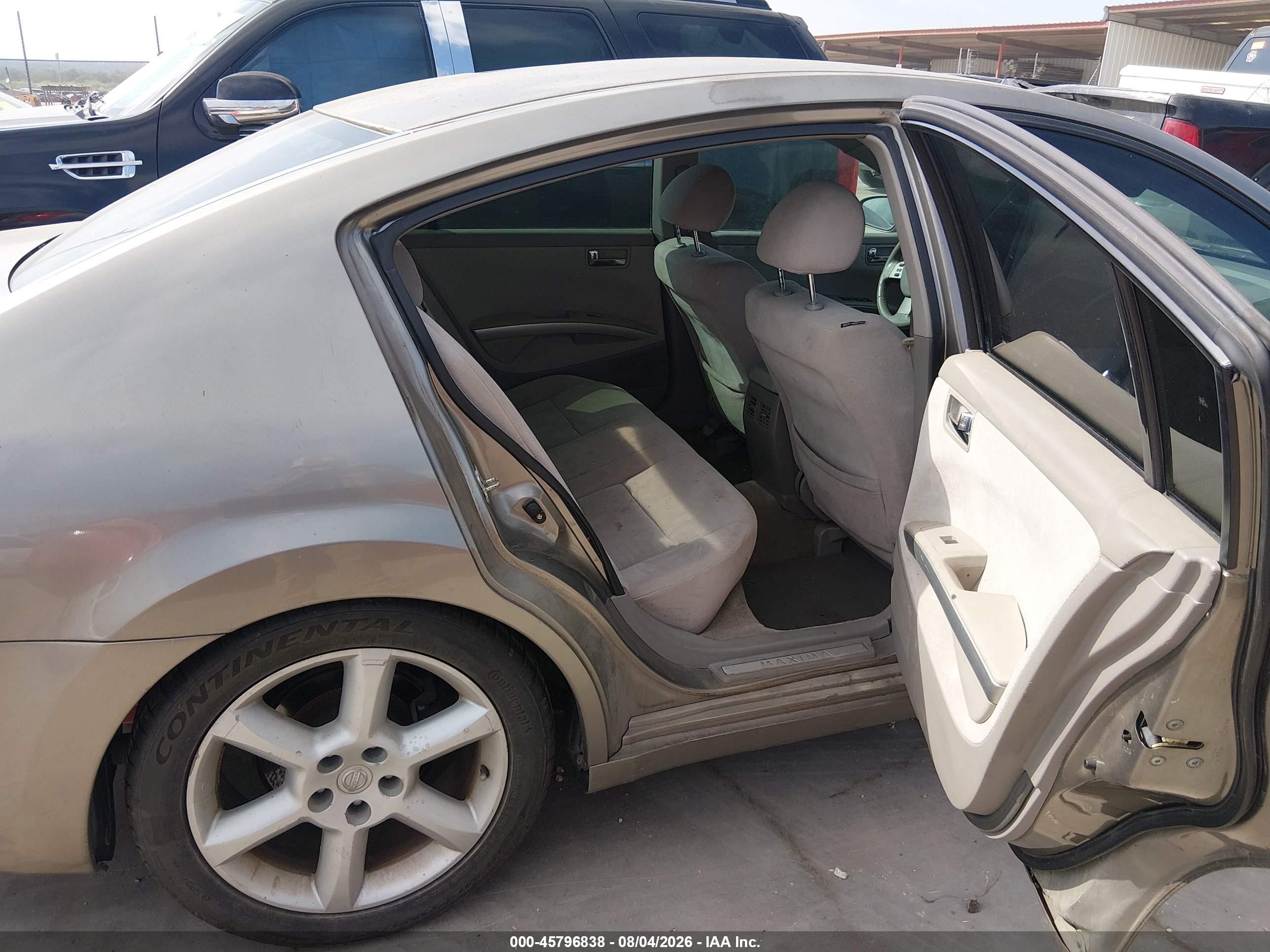 2005 Nissan Maxima 3.5 Se Gray vin: 1N4BA41E85C842779