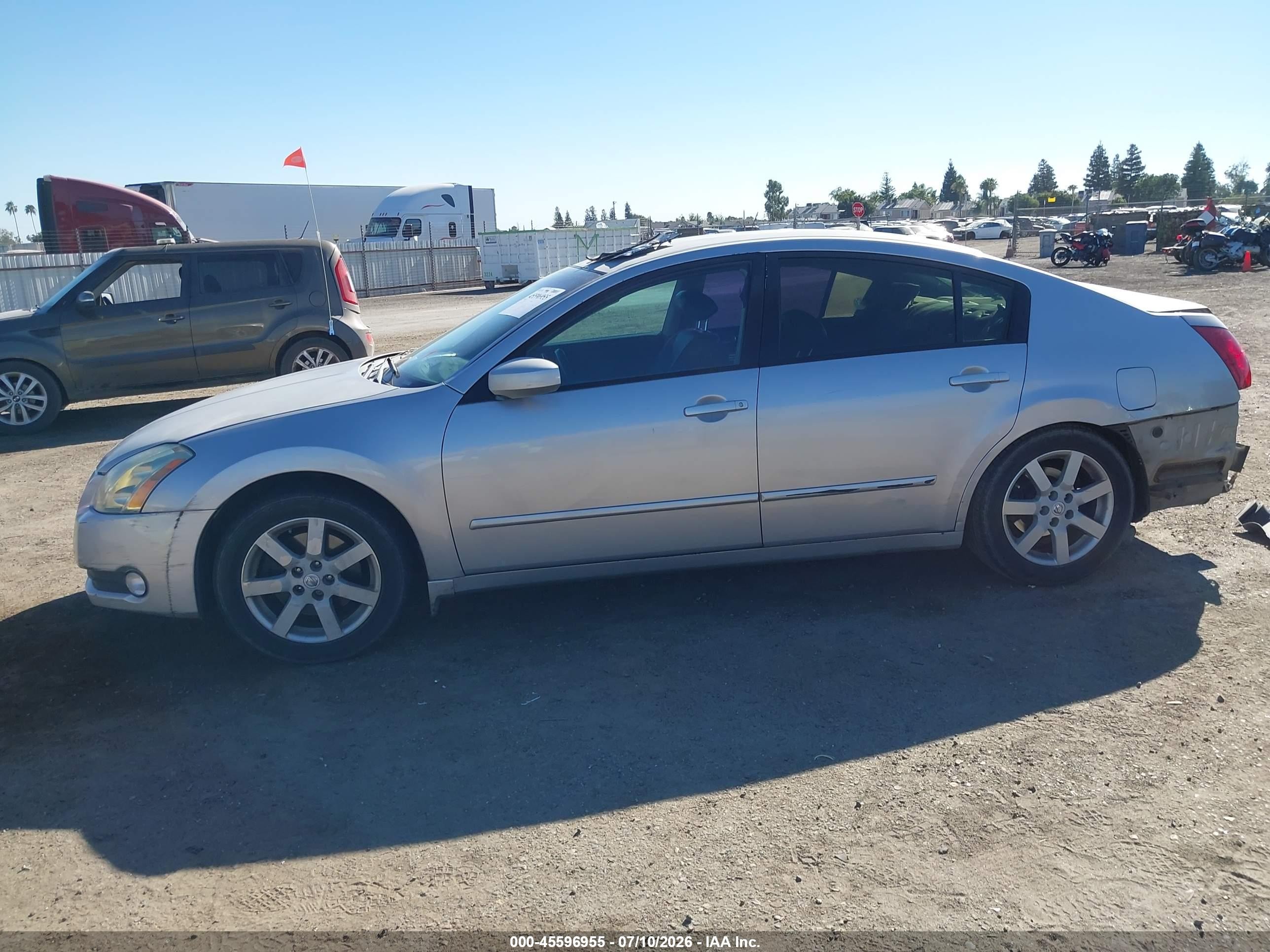 2006 Nissan Maxima 3.5 Sl Silver vin: 1N4BA41E86C845781