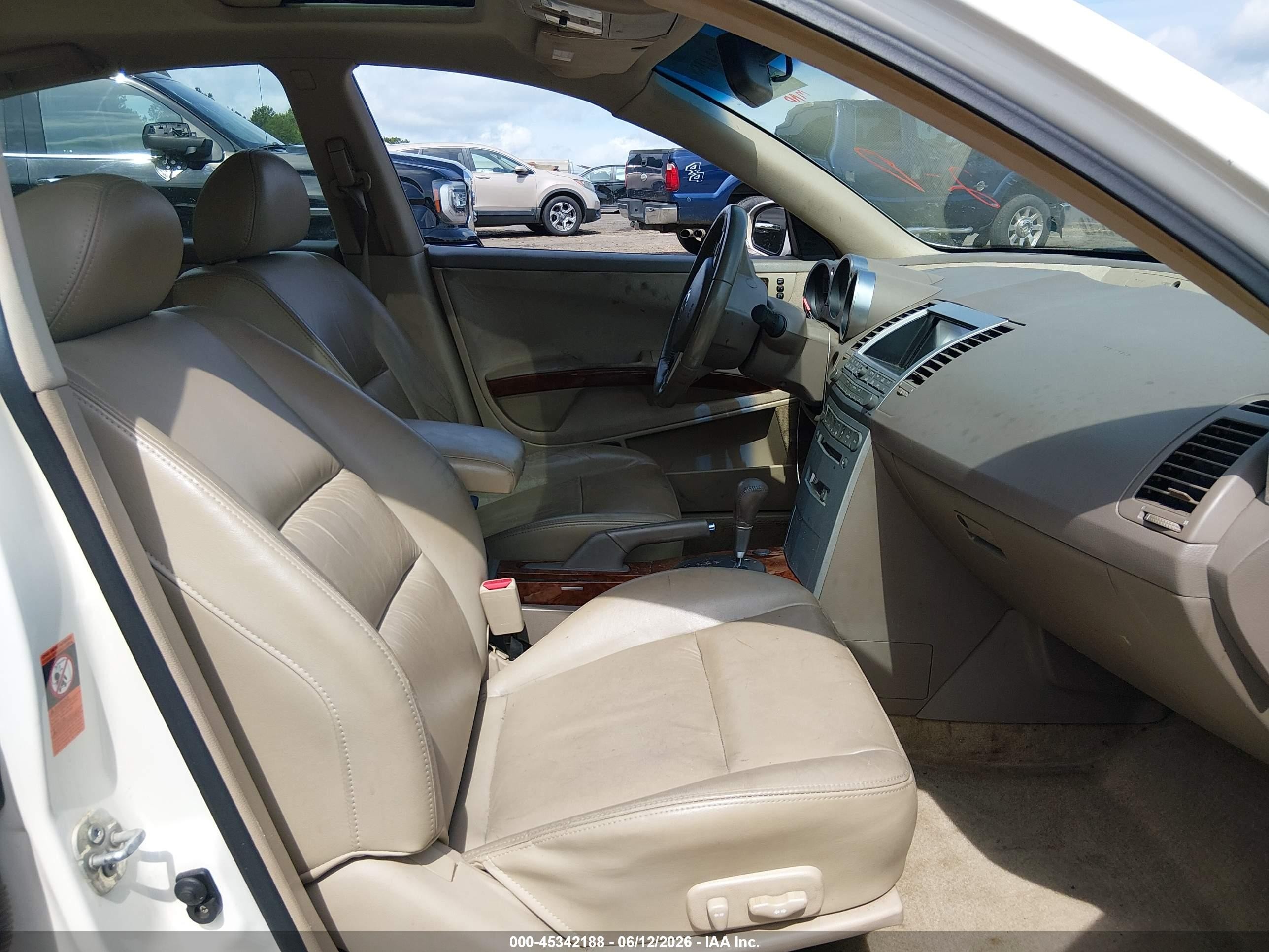 2006 Nissan Maxima 3.5 Sl White vin: 1N4BA41E86C864766