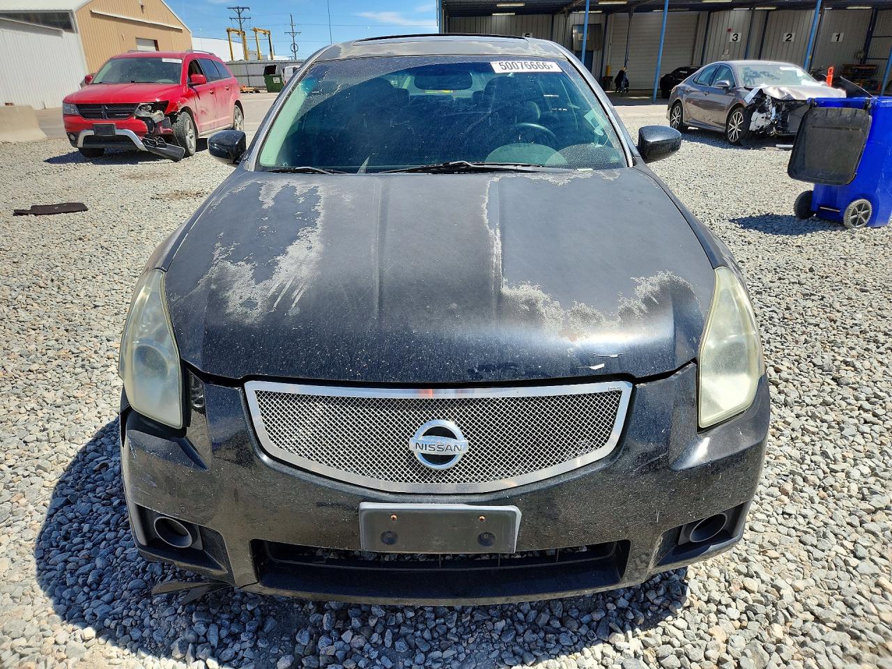 2007 Nissan Maxima 3.5 Se Черный vin: 1N4BA41E87C800664