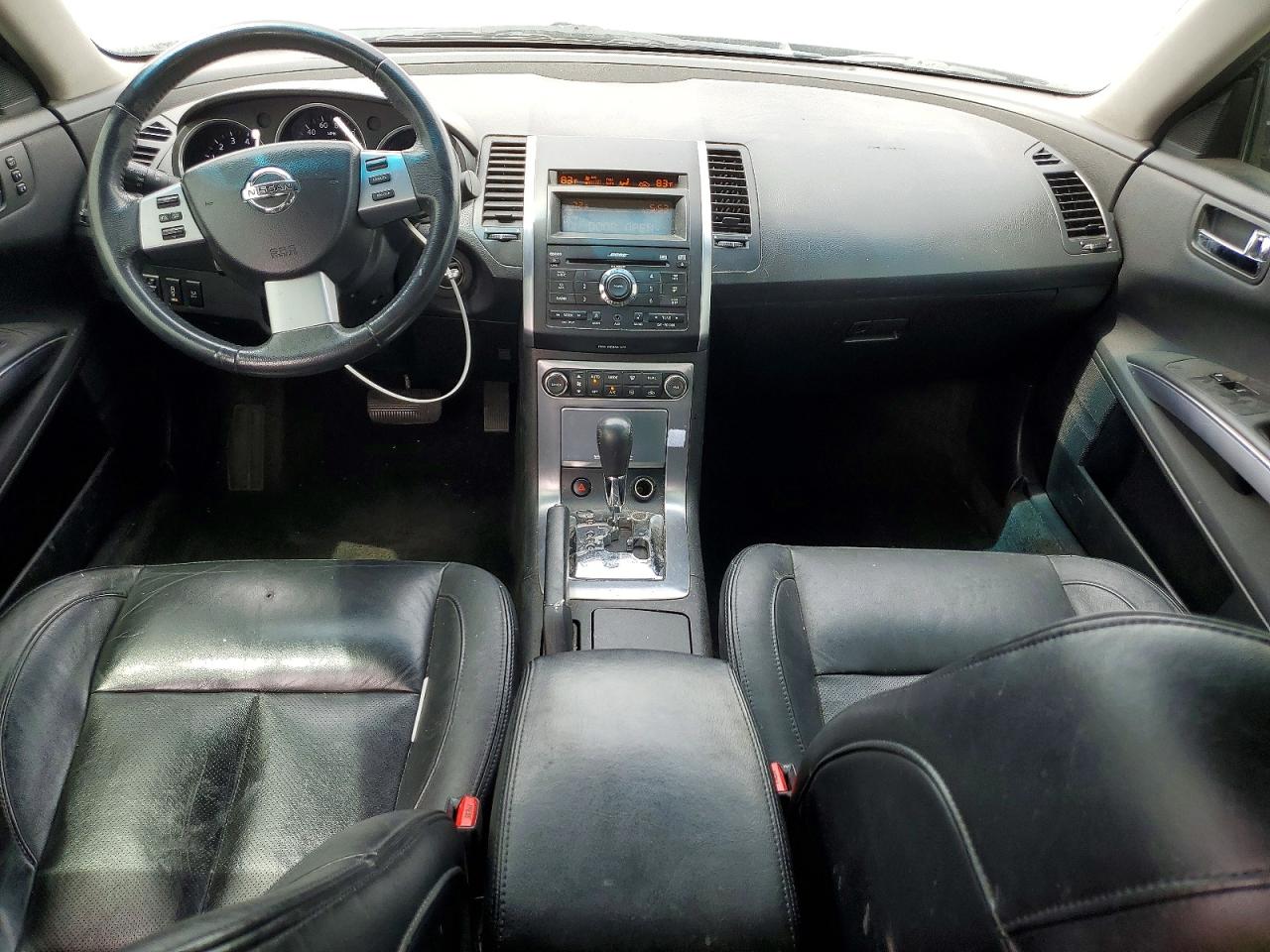 2007 Nissan Maxima 3.5 Se Черный vin: 1N4BA41E87C800664