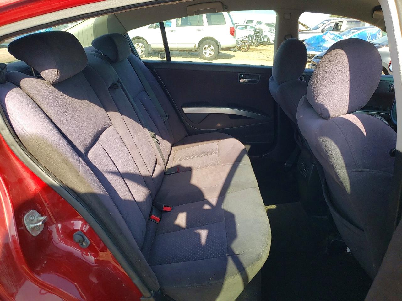 2007 Nissan Maxima 3.5 Se Red vin: 1N4BA41E87C834913